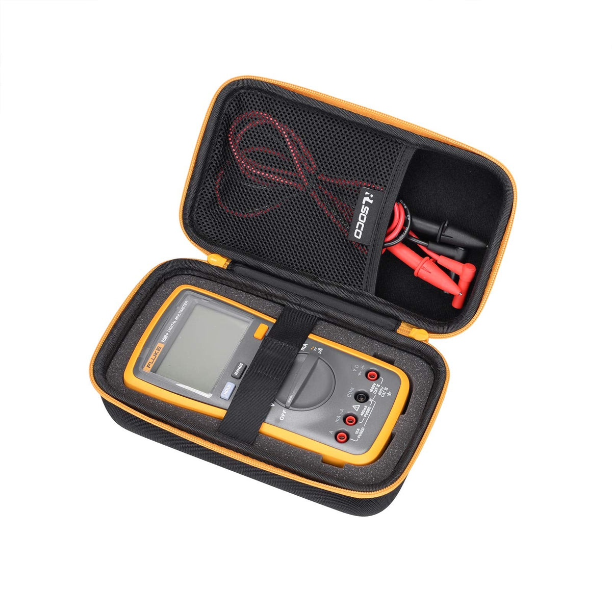 RLSOCO Hard Case for Fluke 117/115/113/116/114/15b+/175/177/179/233/17B+ Universal Digital Multimeter and for AstroAI/Neoteck/KAIWEETS/Proster/Klein