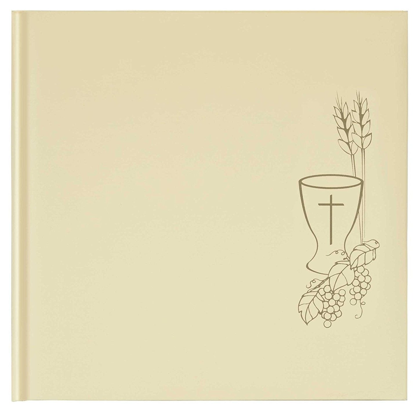 Innova Editions 40-Page Communion Book Bound Traditional Album, Cream