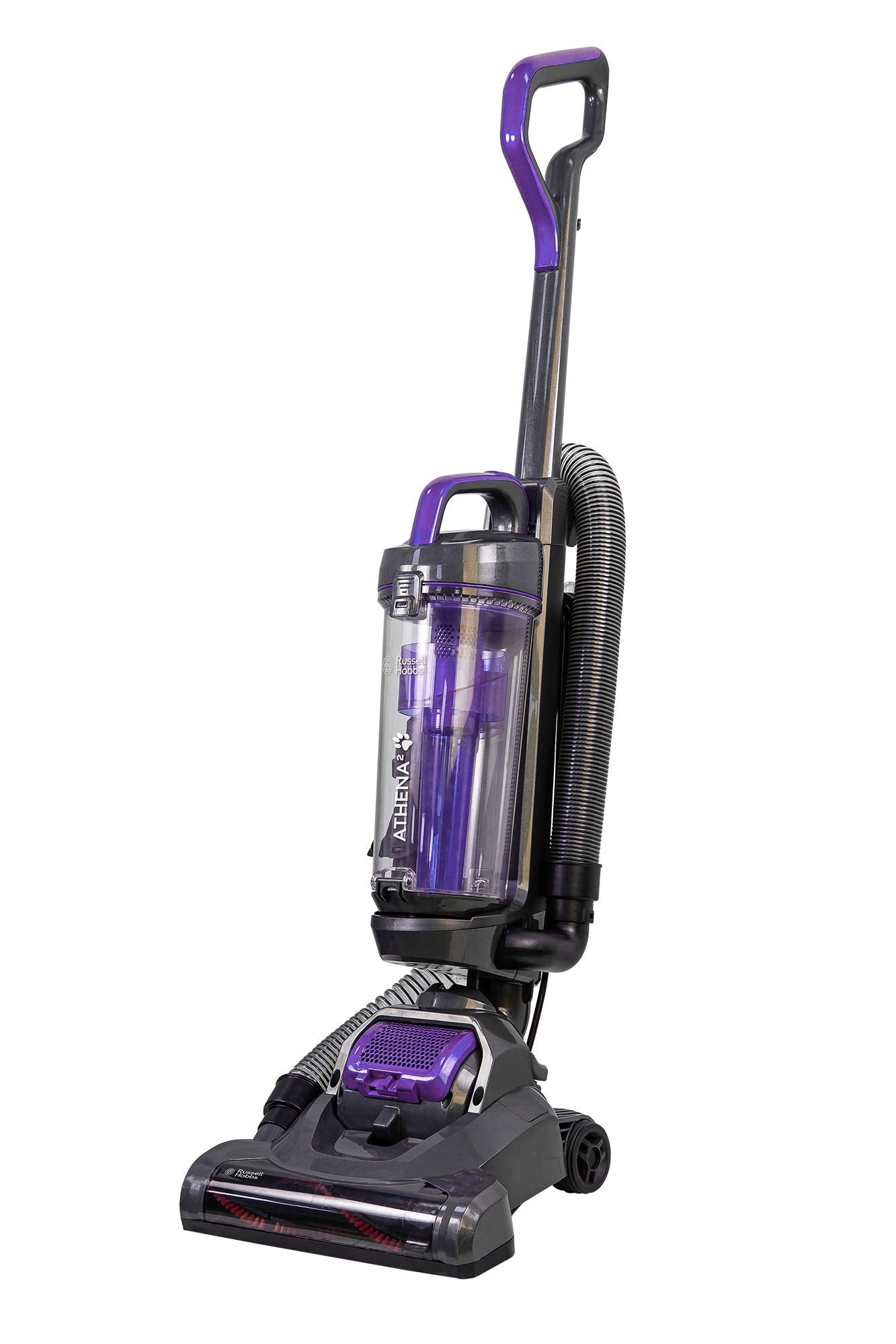 Russell Hobbs? Athena2 Pet Upright Vacuum Cleaner, 2L Dust Capacity, Powerful 400W Motor, Triple Dust-Lock Filtration, Turbo & 3-in-1 Multi-Tools,