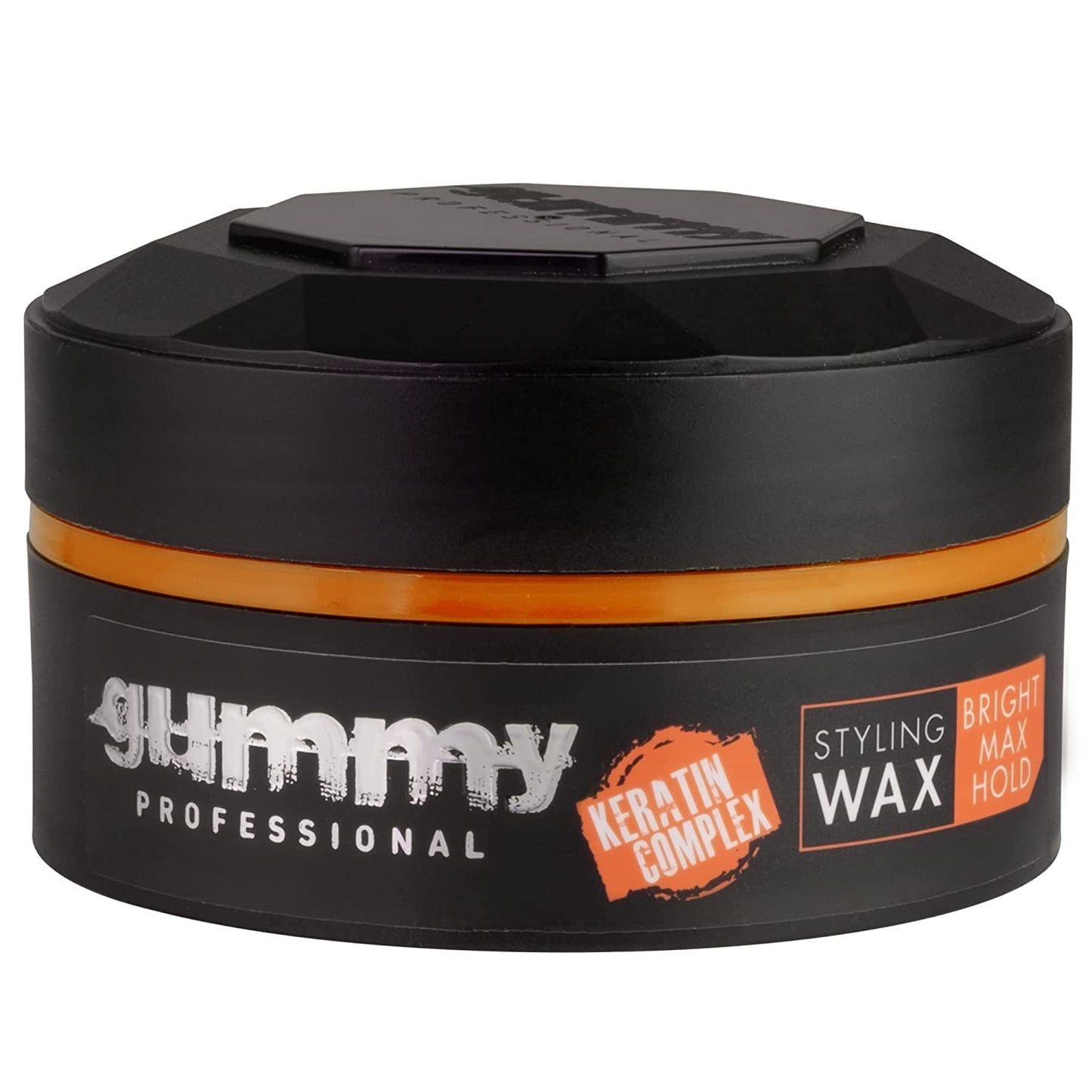 Gummy Professional Styling Wax Bright Finish Glanz for High Shine & Strong Hold (150ml / 5.07 oz)
