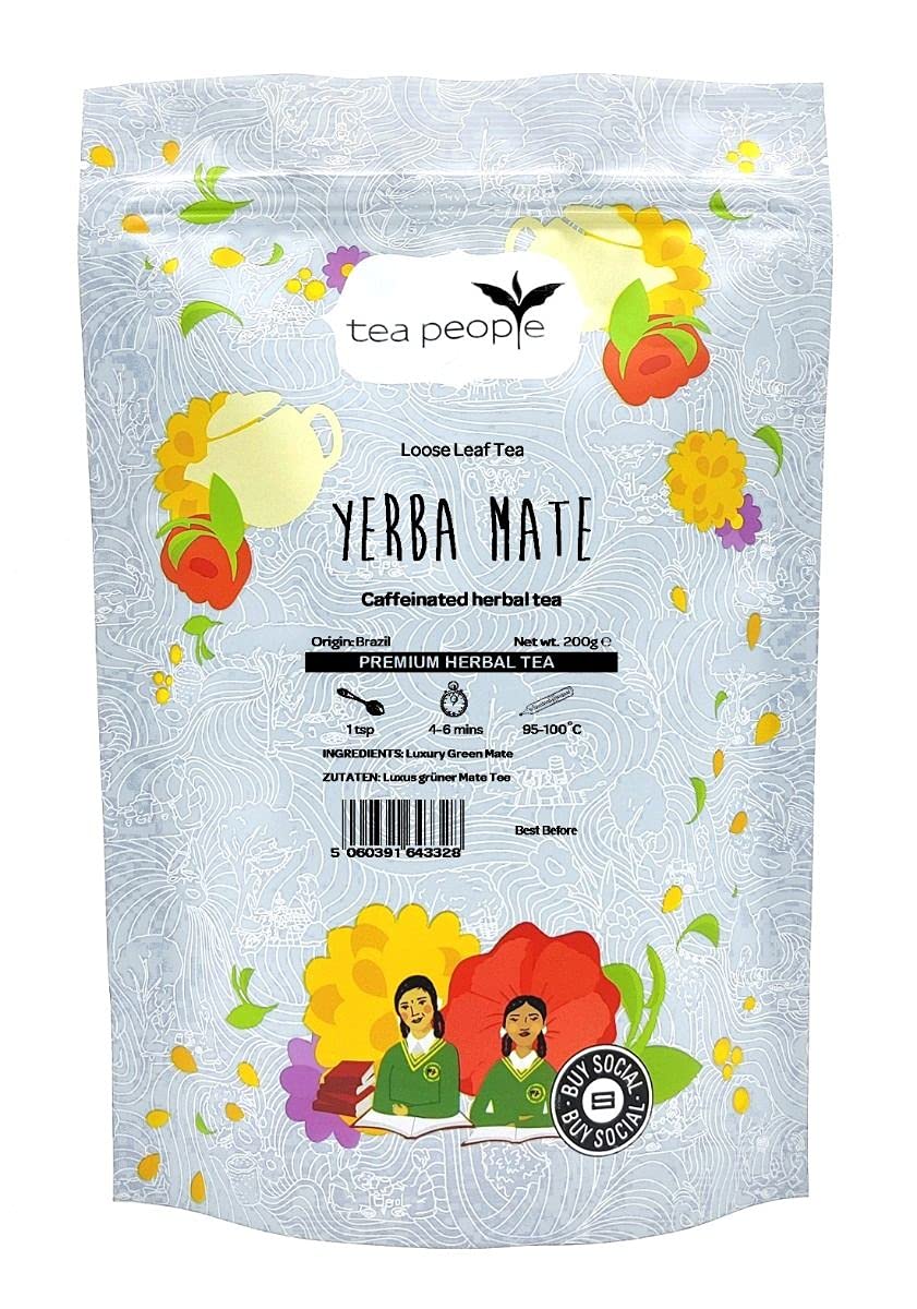 Tea People Organic Yerba Mate - 200g Refill Pack