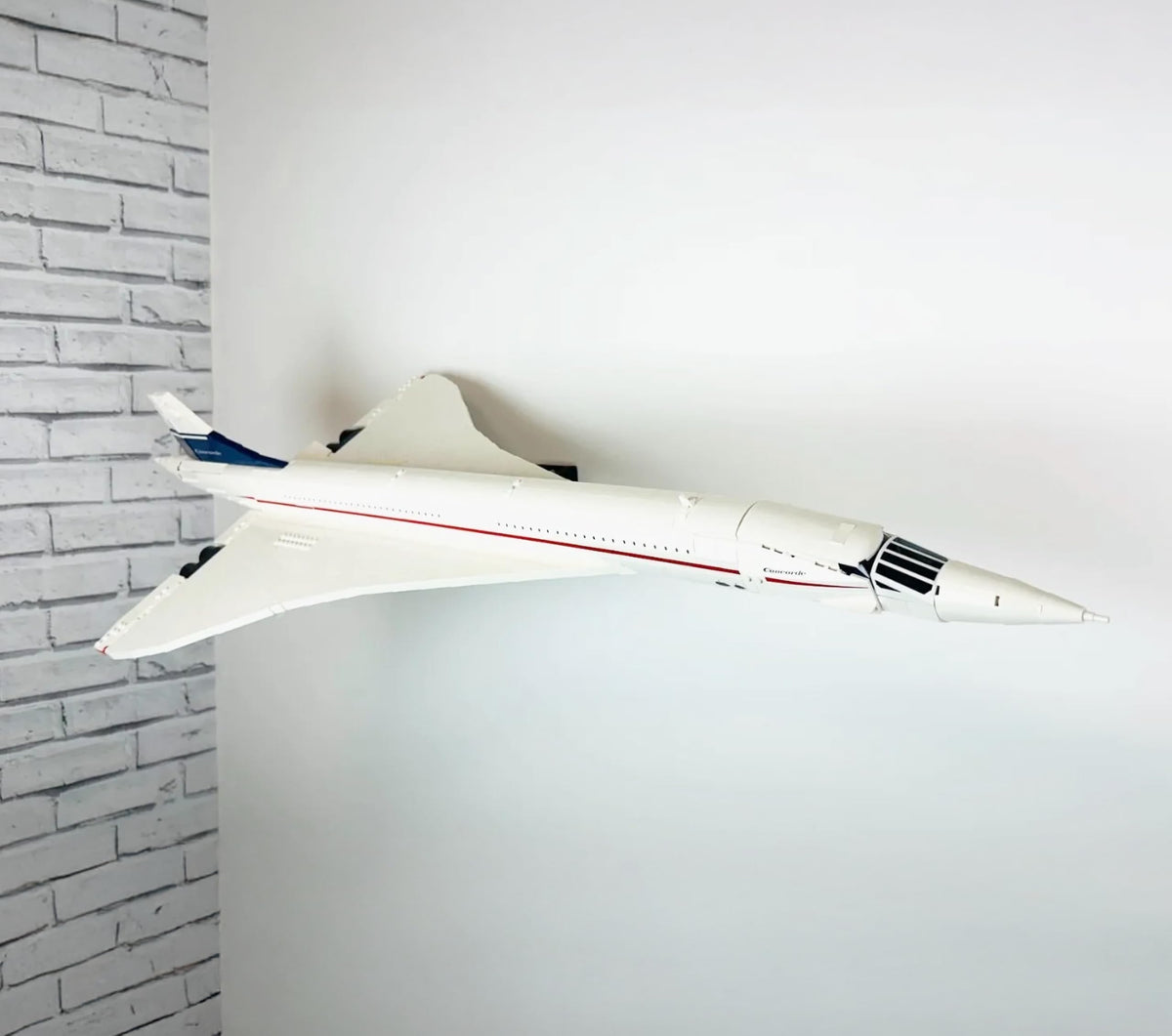 Wall Mount for Lego Icons Concorde 10318 Bracket Display Stand