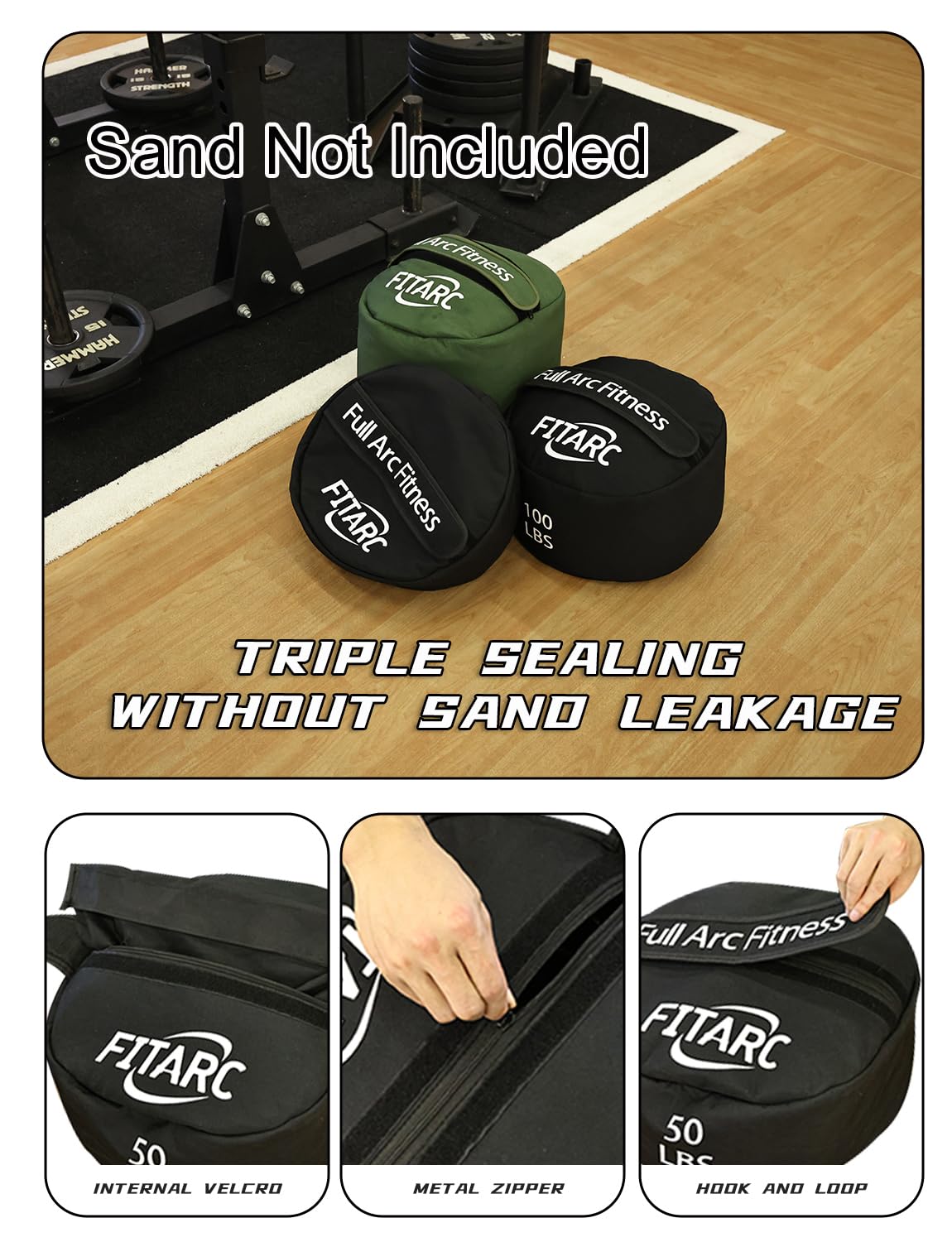 Fitarc Sandbag (Black 150LB)