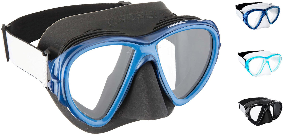 Cressi Fiji Mask - Diving & Snorkelling Mask, One Size, Unisex Adult