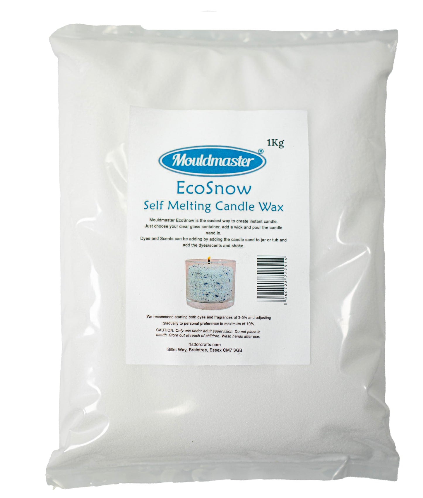 Mouldmaster Eco Sand Candle Wax Self Melting Wax 1Kg