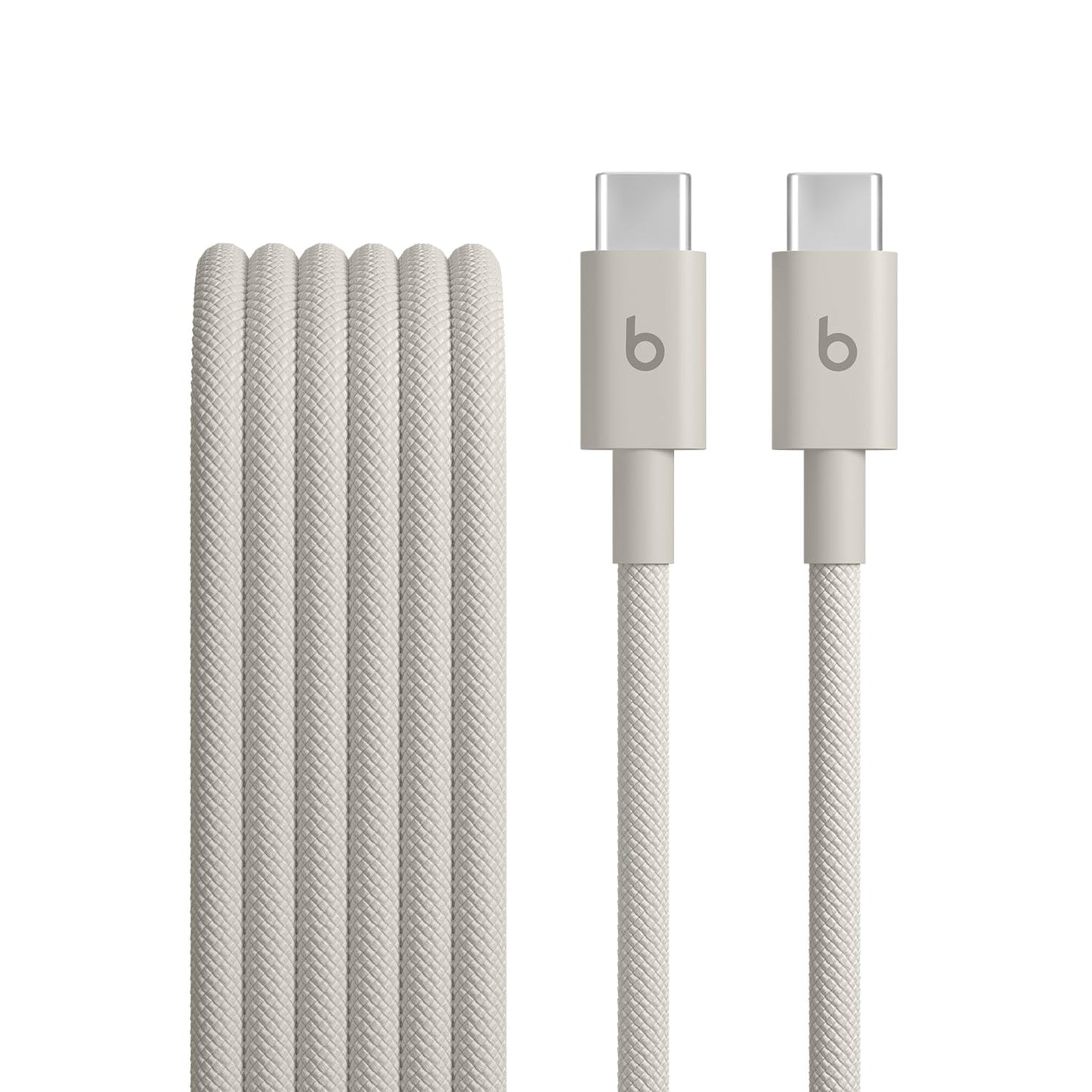 Beats USB-C to USB-C Woven Cable, Fast Charging, Durable/Tangle-Free, Compatible Charger for Apple & Android Devices (1.5 m) ? Surge Stone