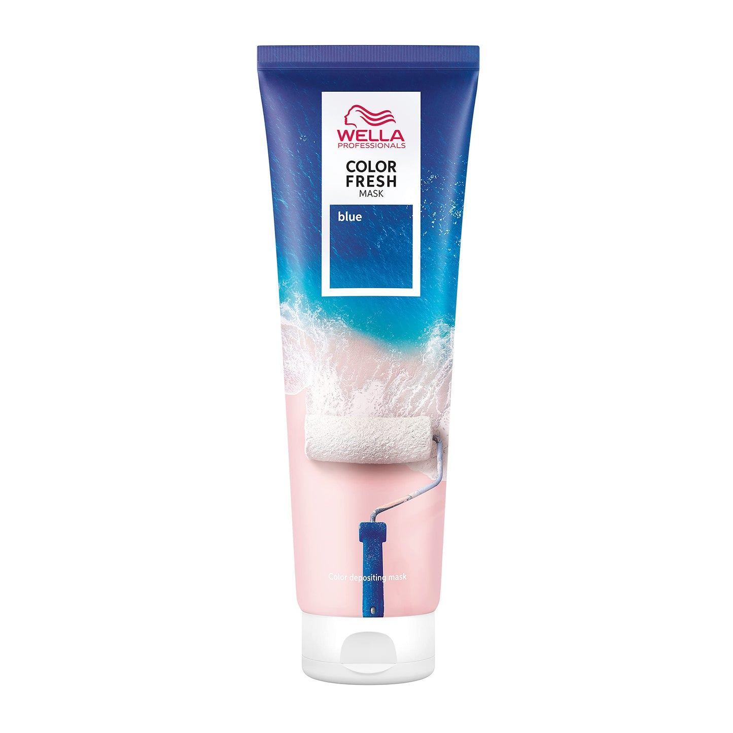Wella Professional Color Fresh Mask | Temporary Color Refresh Treatment |Semi-Permanent Hair Dye | Wash Out Colour |150ml | Blue