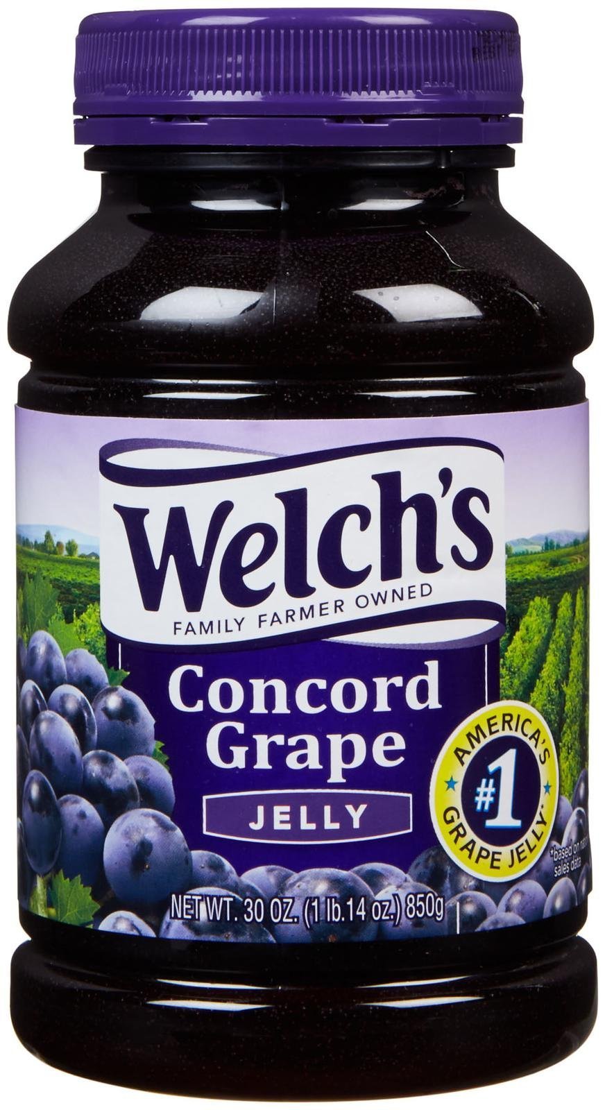 WELCHS JELLY CONCORD GRAPE 30 OZ