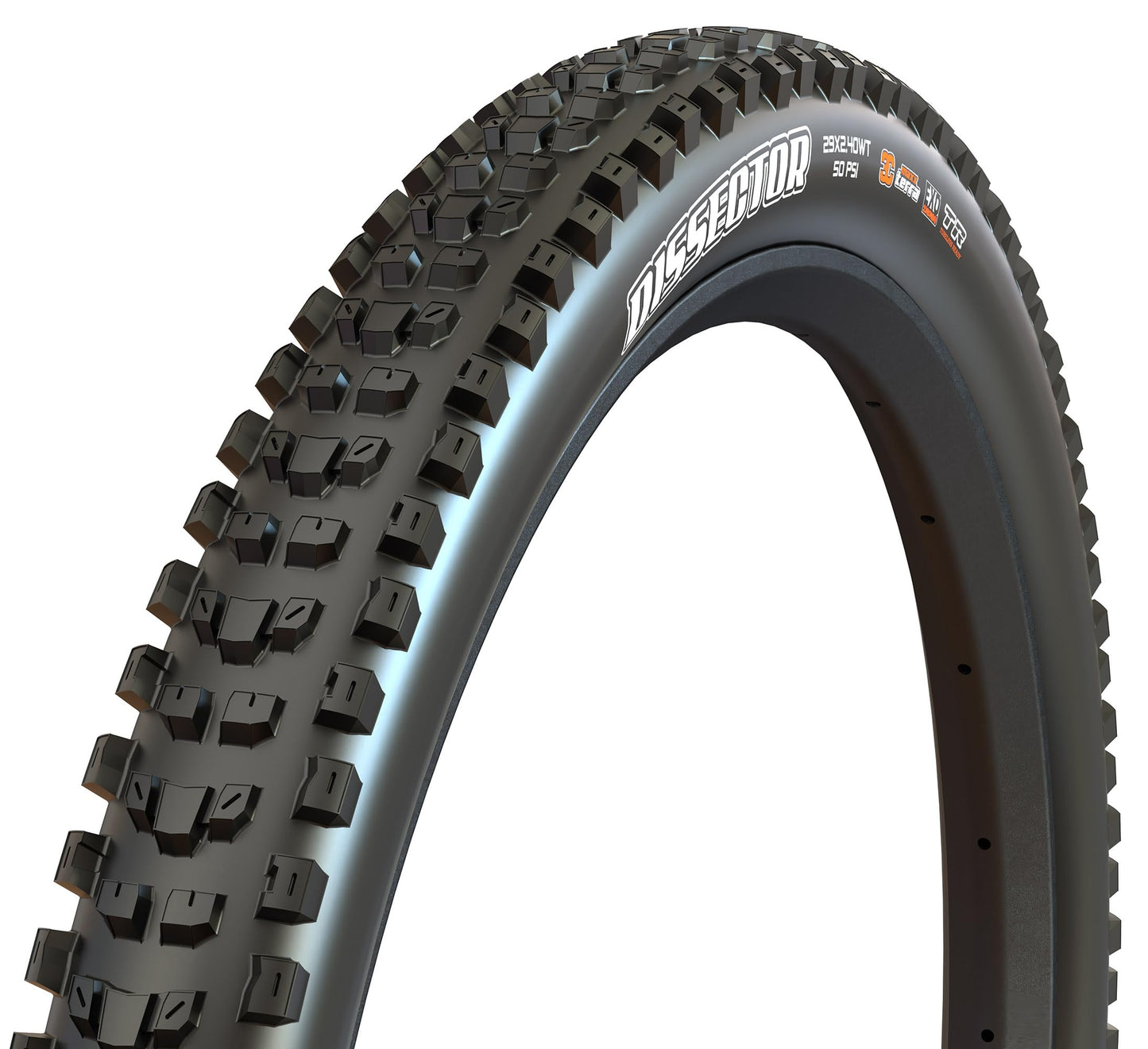 Maxxis Dissector Folding Dual Compound EXO/TR,Black,29 X 2.6 WT 60 TPI