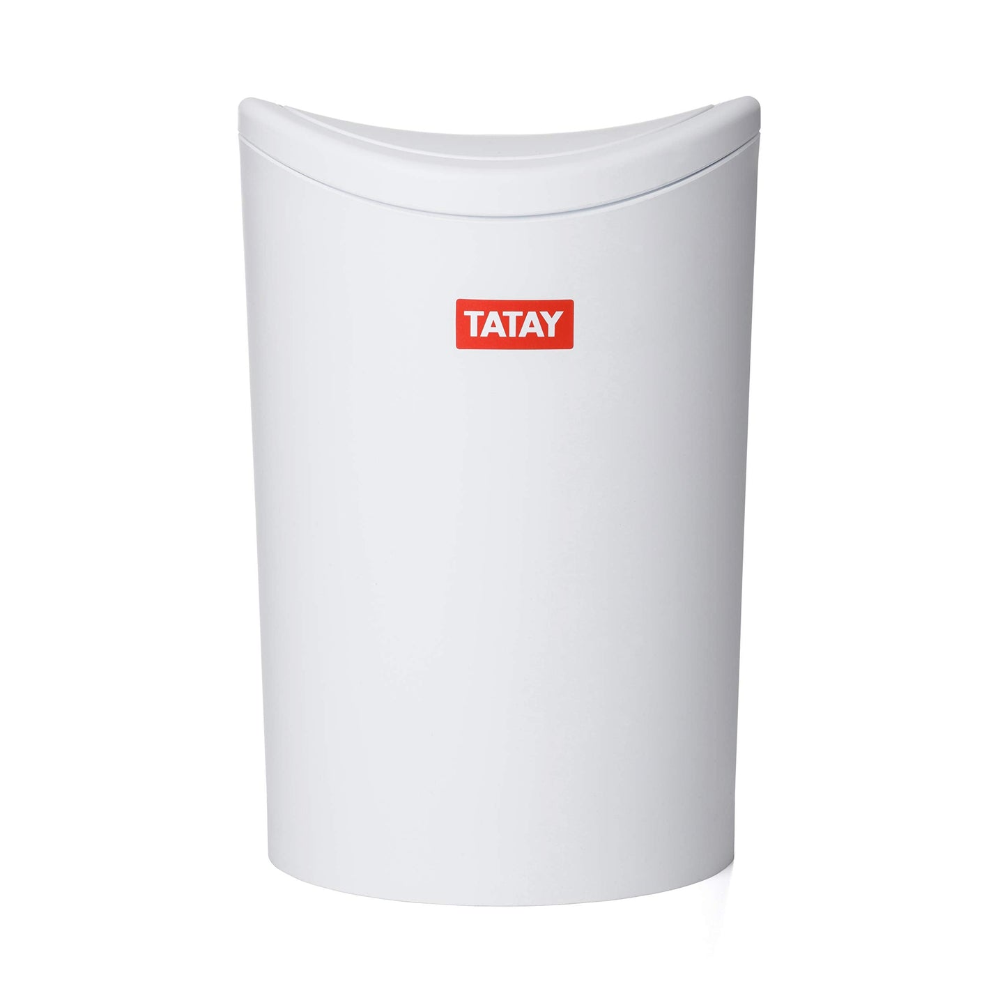 TATAY Bathroom Bin 19x19x28 cm Swing Lid Modern Functional Design