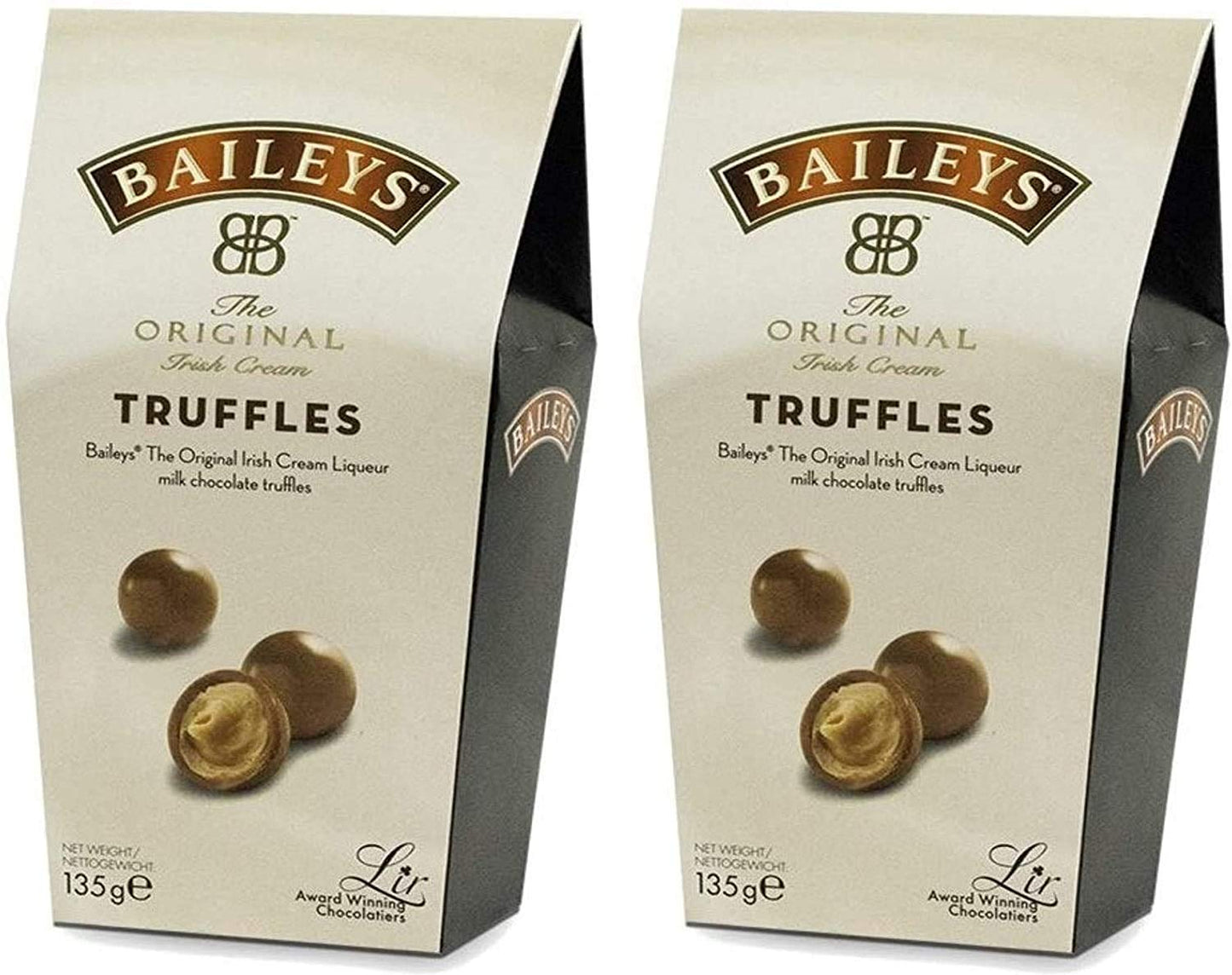 Baileys Irish Cream Twist Wraps Milk Chocolate Truffles in a Box, 135 Grams per Box (2 Boxes)