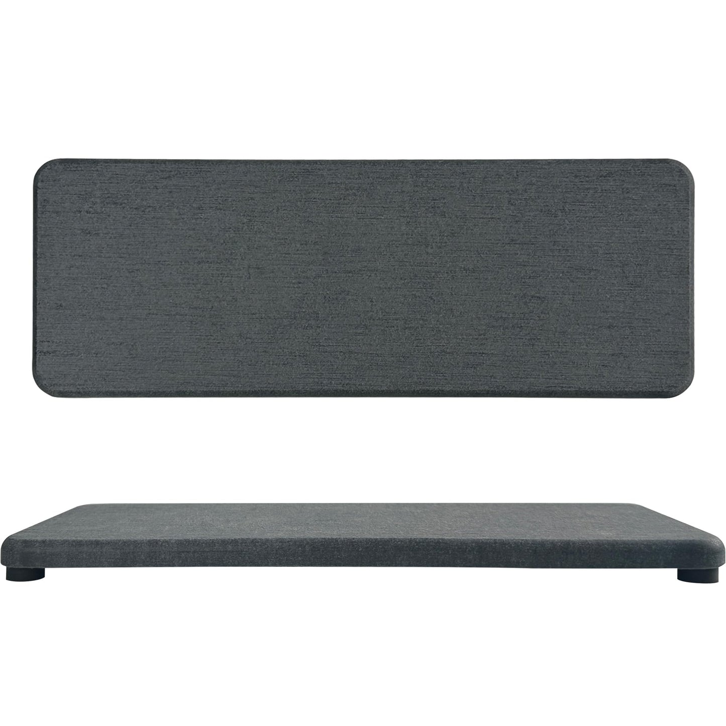NiuYichee 2 PCS Bathroom Sink Vanity Trays(8.66" * 3.15"), Diatomaceous Earth Coasters, Kitchen Soap Tray, Water Absorbing Stone Used for Hand Soap &