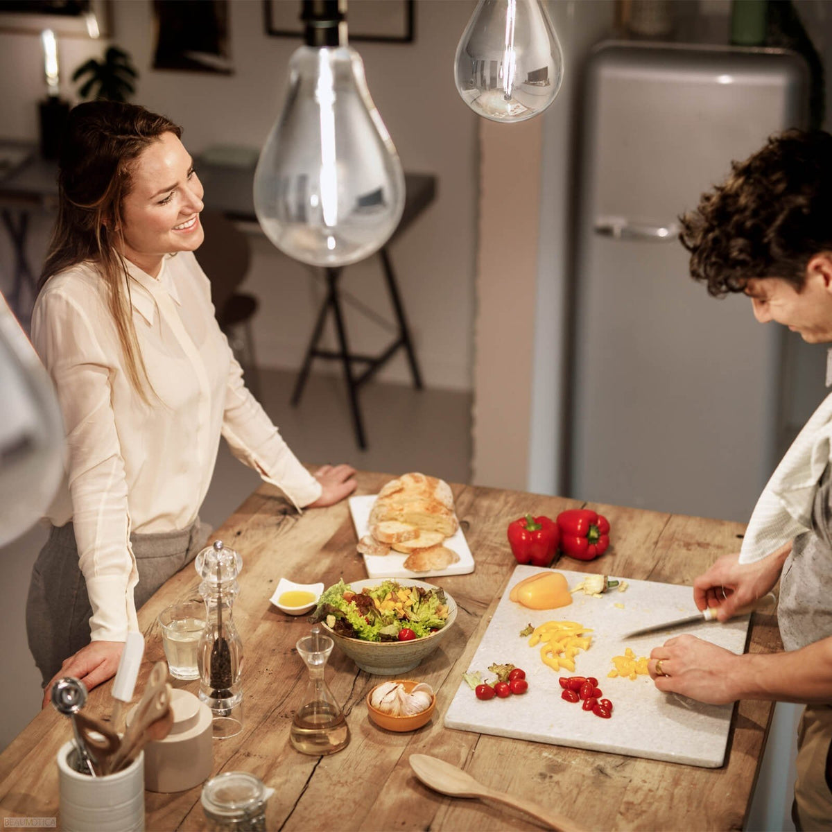 Philips LED Giant Smoky A160 Light Bulb Dimmable [E27 Edison Screw] 6.5W 25W Equivalent, Cool White (4000K)