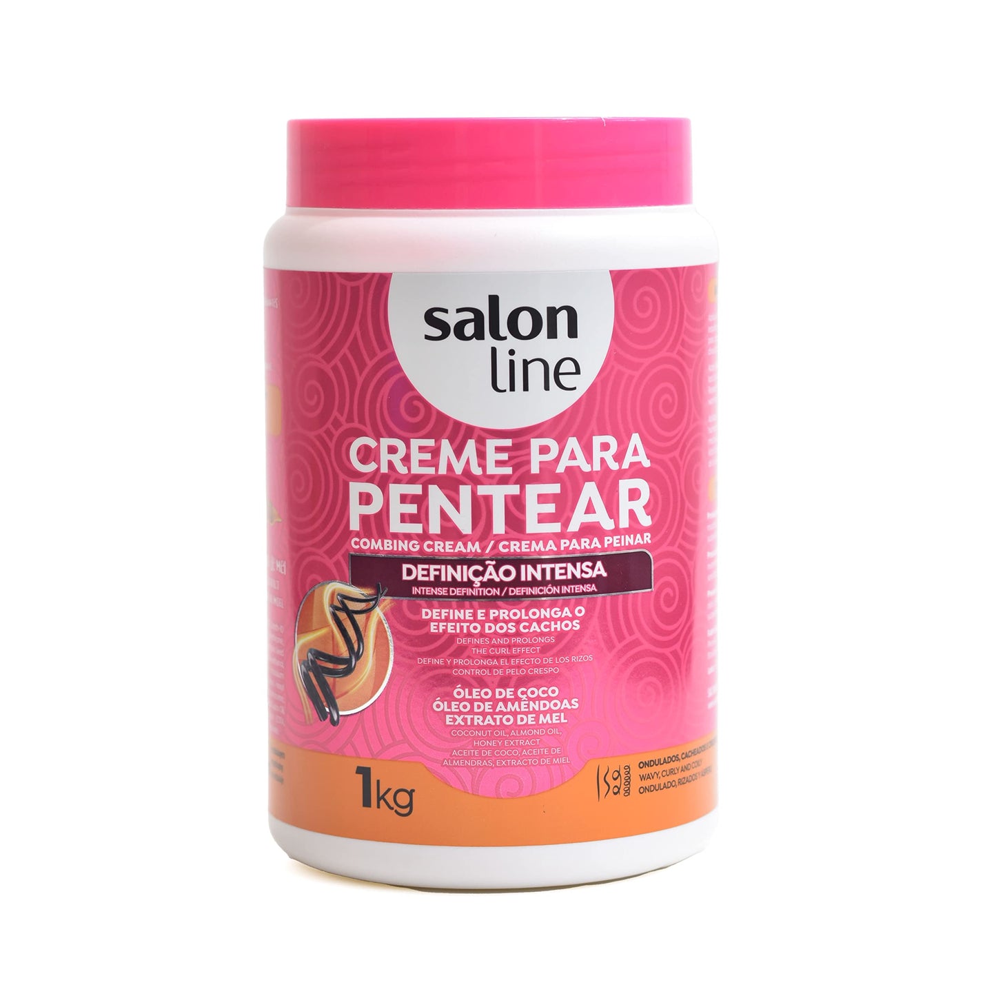 Salon Line Combing Cream Intense - 1 kg Creme de Pentear Defini??o Intensa - 1 kg