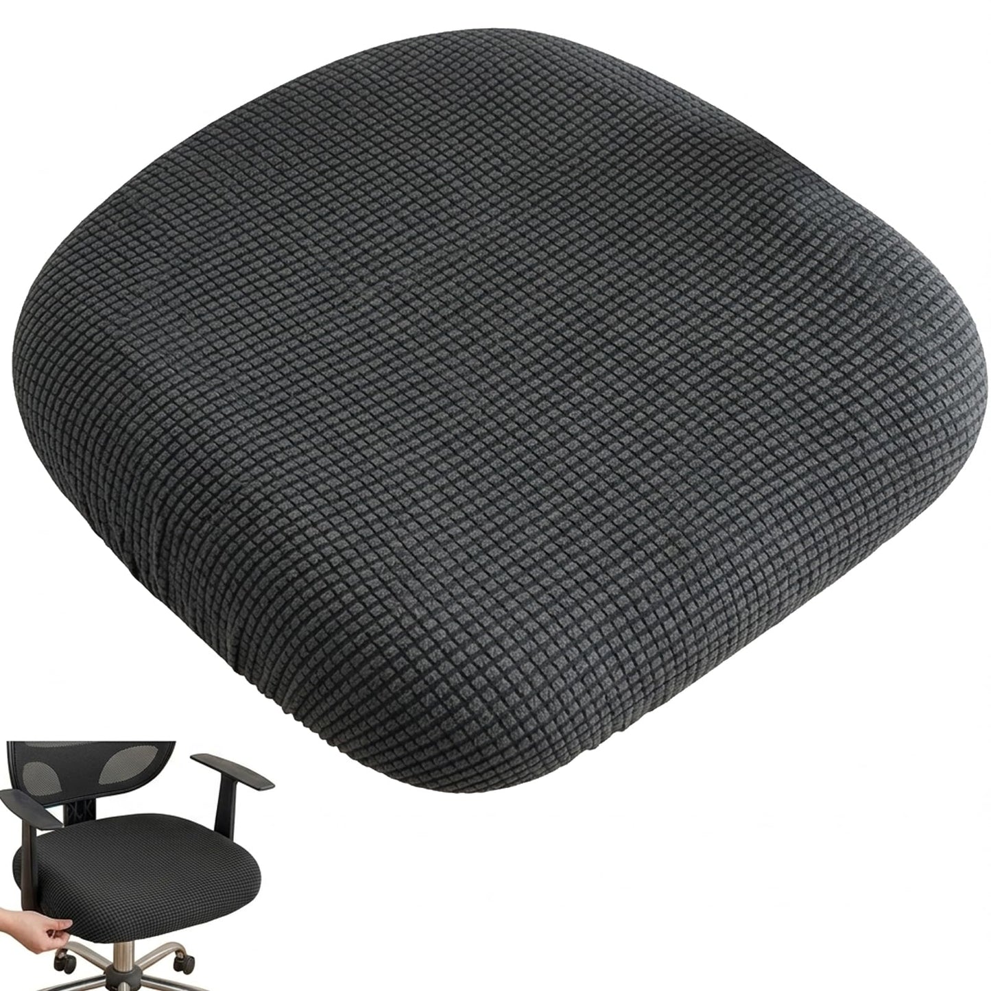 Wvbzf Office Chair Cover, Gaming Chair Cover, Elastic Washable Removable Seat Protector