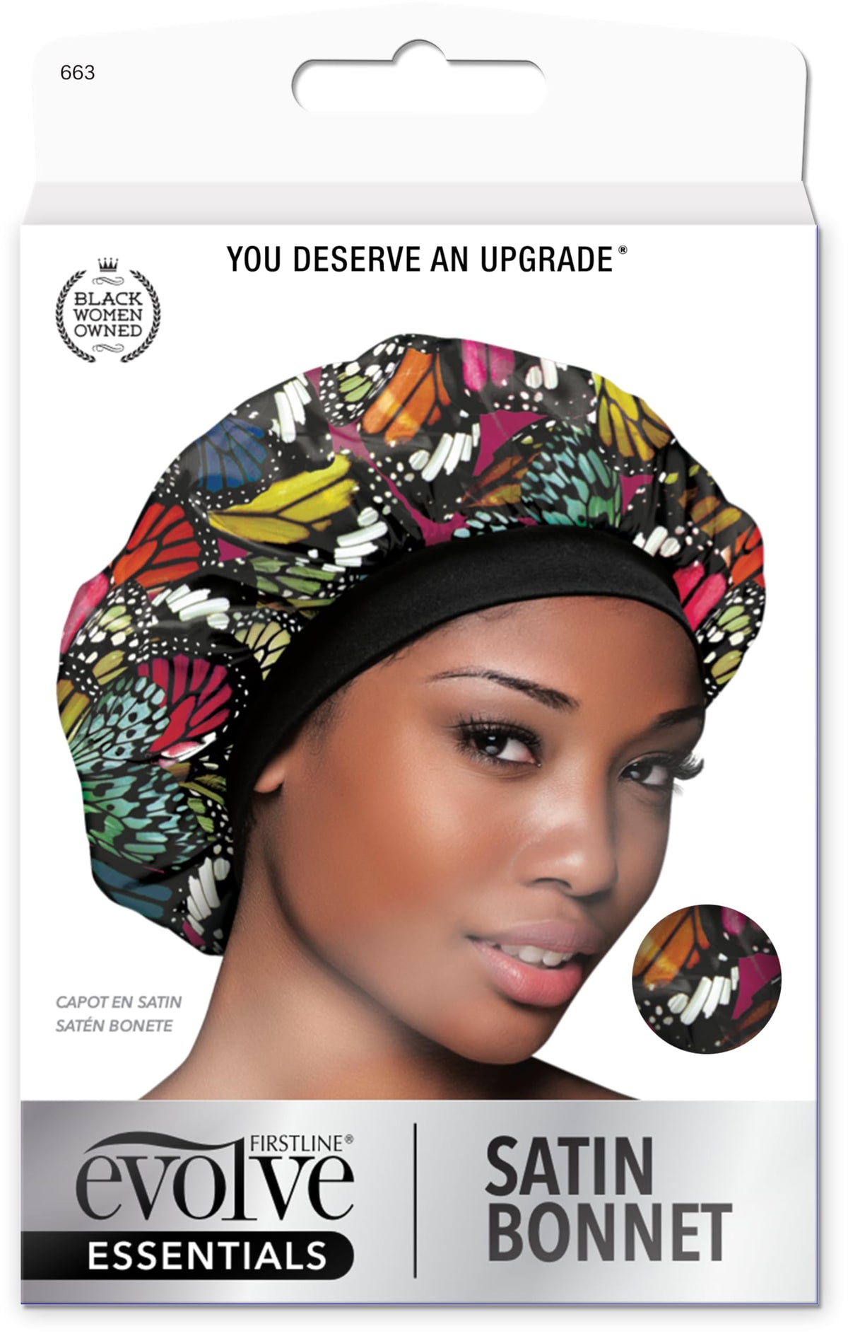 Evolve Exotics Satin Bonnet Moroccan, Assorted Prints