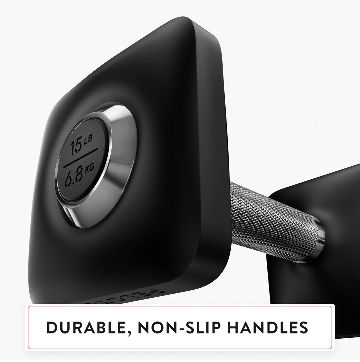 Peloton Unisex Dumbbells Weights, Black, 4.5 kg UK