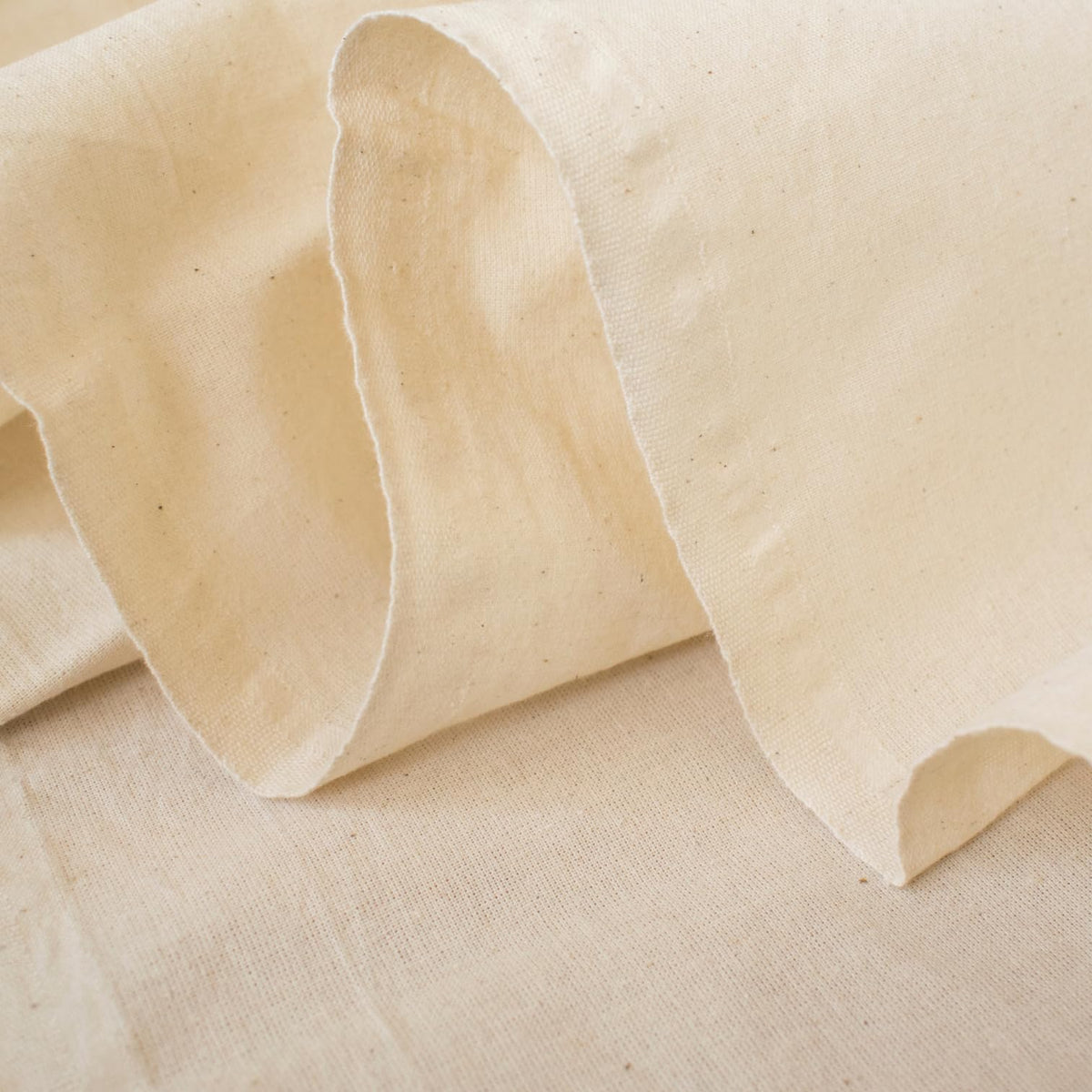 100% Natural Calico Cotton Unbleached Crafting Fabric - Medium Weight - 160CM Extra Wide - 3 Metre