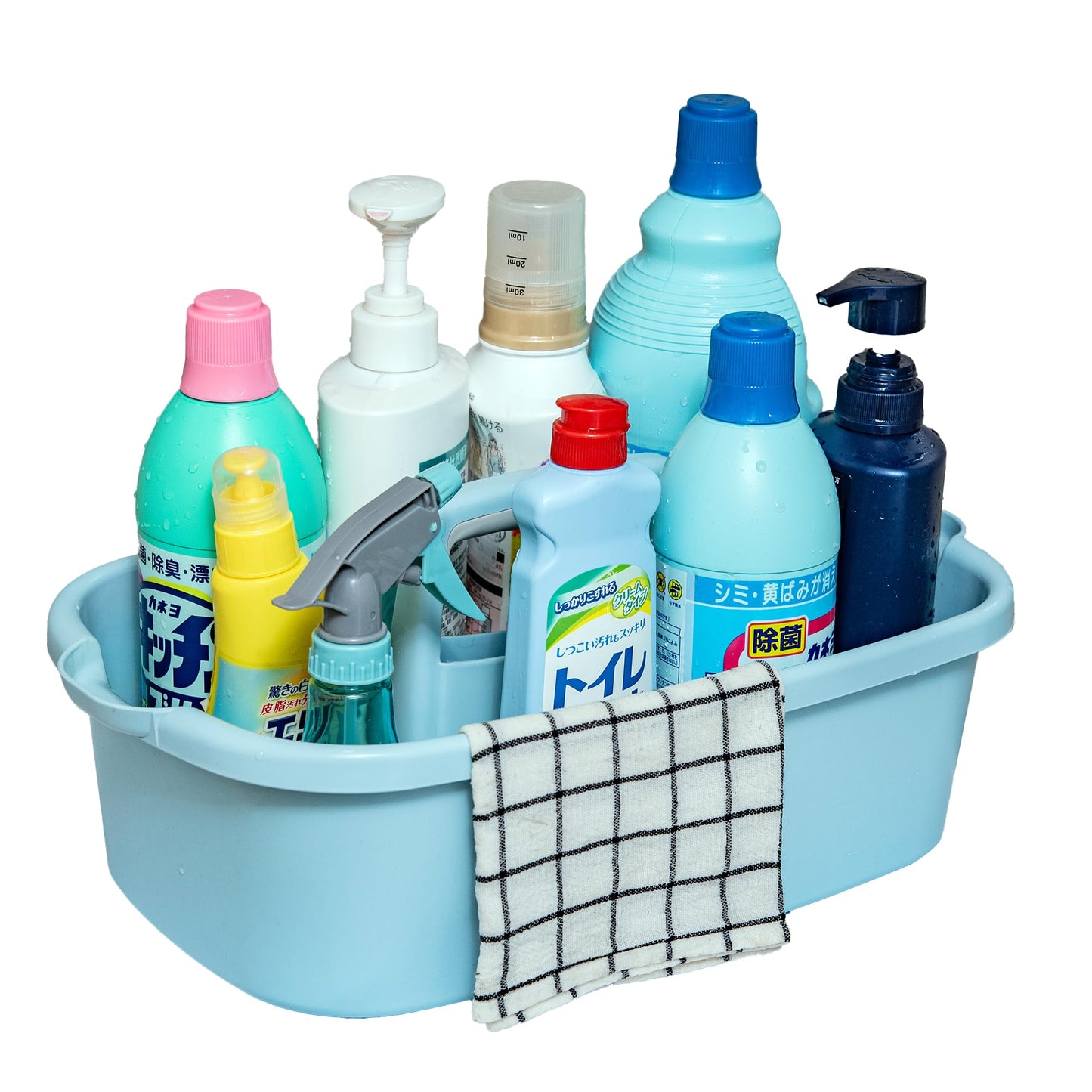 Versatile Home & Garden Utility Cleaning Caddy with Handle: All-Purpose Carry Tray for Bathroom, Kitchen, and Outdoor Cleaning Supplies Organizer 42 *