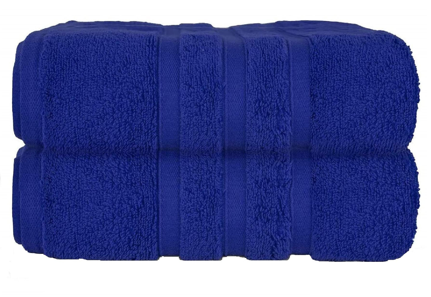 Uk Furniture 2 Pack Extra Large|95x200cm| Super Jumbo Bath Sheet Towels100% Egyptian Cotton 700GSM Super Soft Towel Set. (Blue)