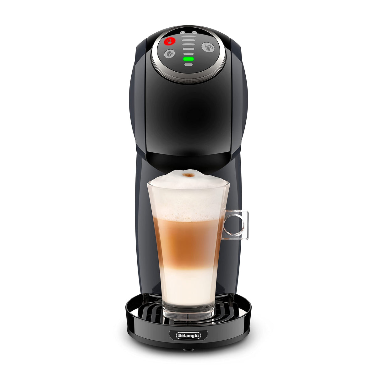 Nescaf Dolce Gusto De'Longhi Genio S Plus EDG315.CGY, Automatic Coffee Machine, Capsule Coffee Machine, Espresso Boost, Cappuccino, Energy Saving