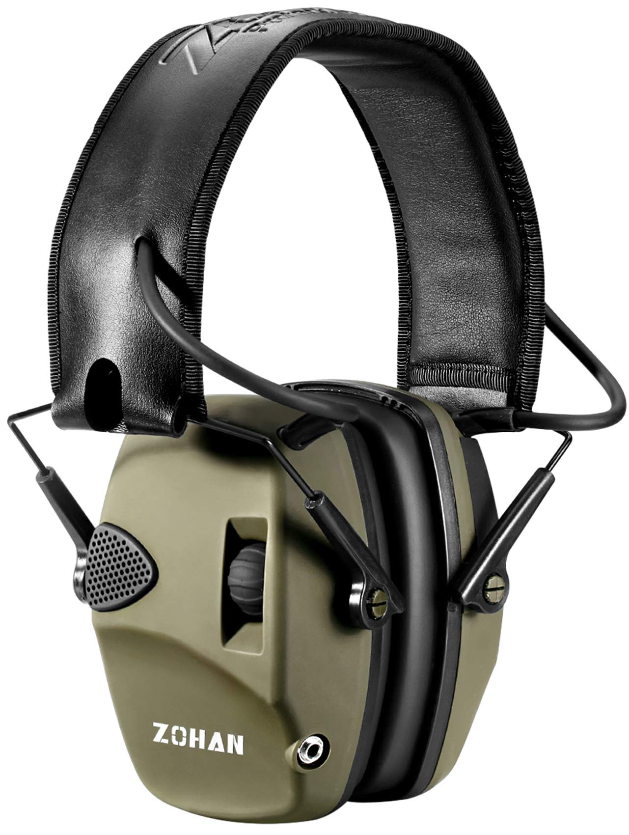ZOHAN 054 Electronic Shooting Ear Defenders,Active Noise Reduction Safety Earmuff,Tactical Headset Sound Amplification Hearing Protection for