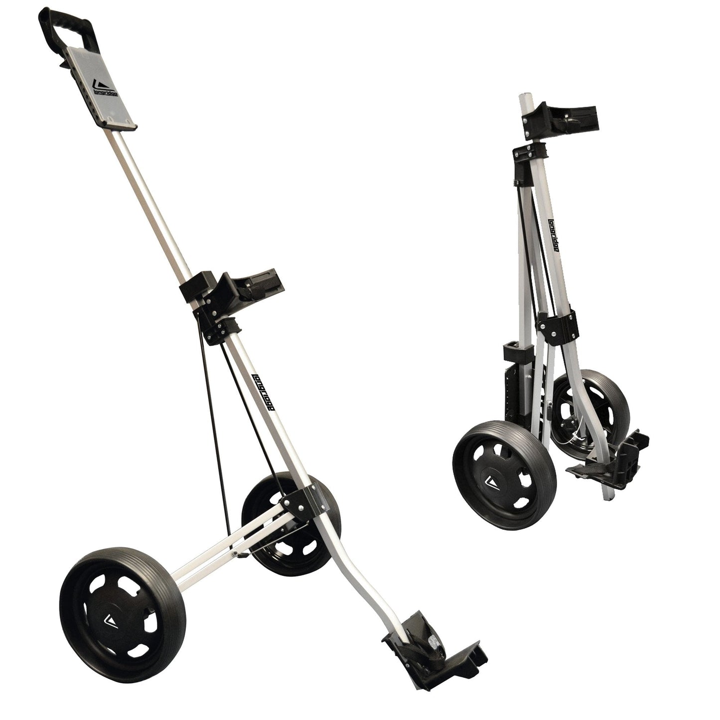 Longridge Alu Lite 2 Wheel Golf Trolley, Silver