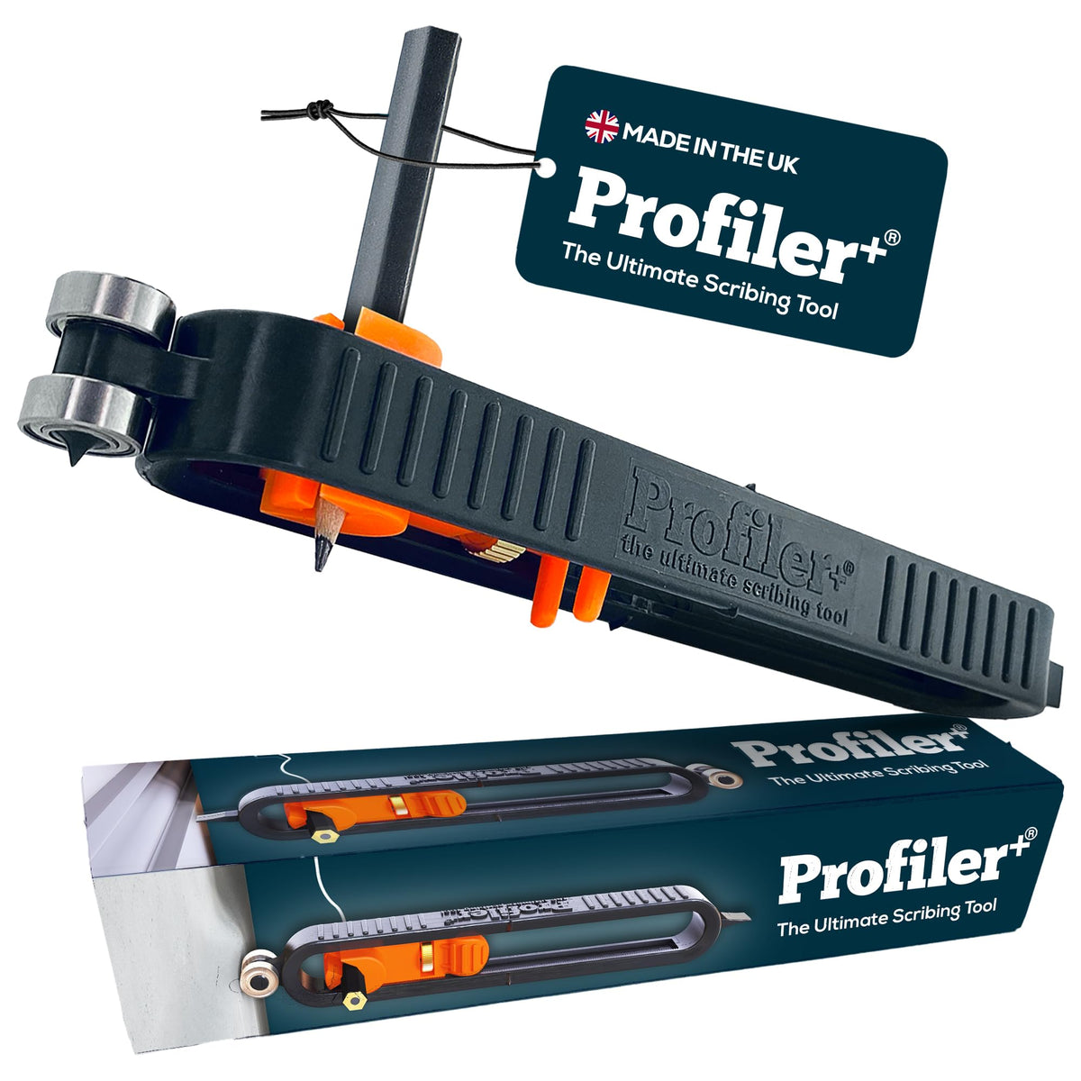Profiler+ Multifunction Scribing Tool ? Adaptable to Any Marker, the Ultimate Precision Contour Scribe Tool for Accurate Woodworking, Cabinetry,