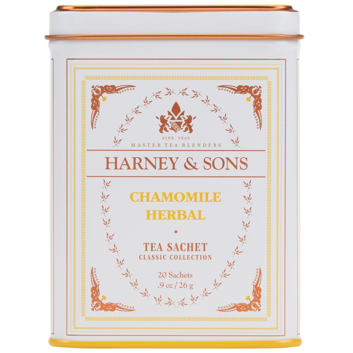 Harney & Sons, Fine Teas, Chamomile Herbal, 20 Sachets, 0.9 oz (26 g)