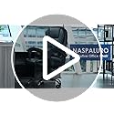 naspaluro Executive Office Chair High Back Desk Chair Ergonomic Recliner Computer Chair PU Leather Gaming Chair with Tilt Function Heavy Duty for Home Office Working