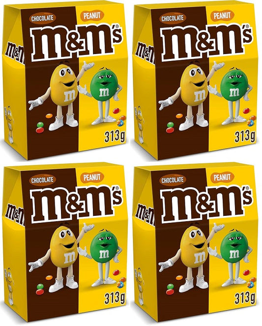 4 x M&m's Chocolate Mixed Extra Large Easter Egg - 313GM