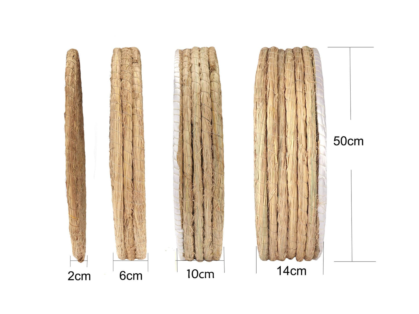 AUVIM Archery Targets for Backyard Hand-Made Straw Archery Target for Recurve Bow Compound Bow or Longbow 20 Inches Traditional Bow Arrow Target for