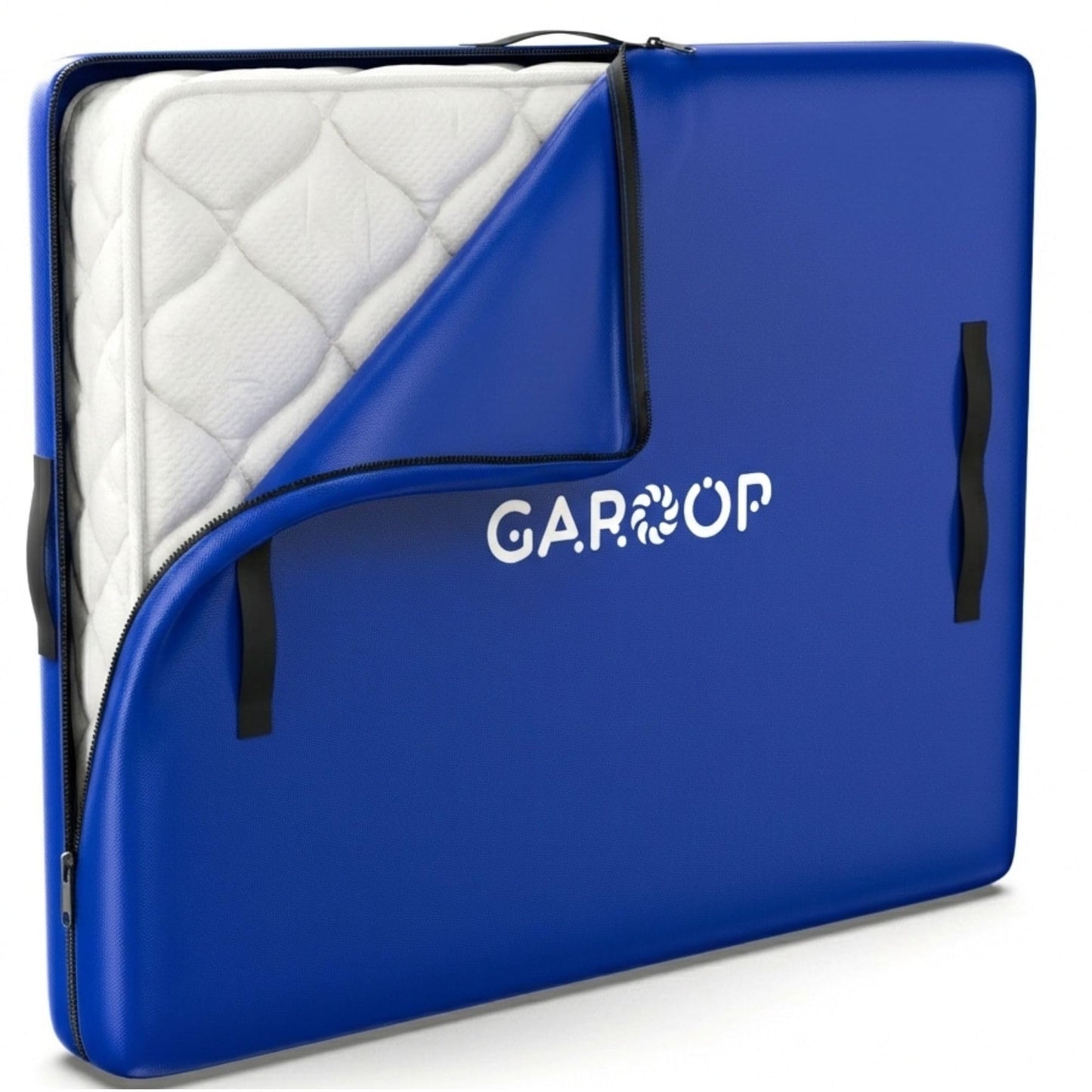 Mattress Bag for Moving and Storage with 8 Handles and Zip - Tarp Plastic Mattress Cover for Moving and Storage