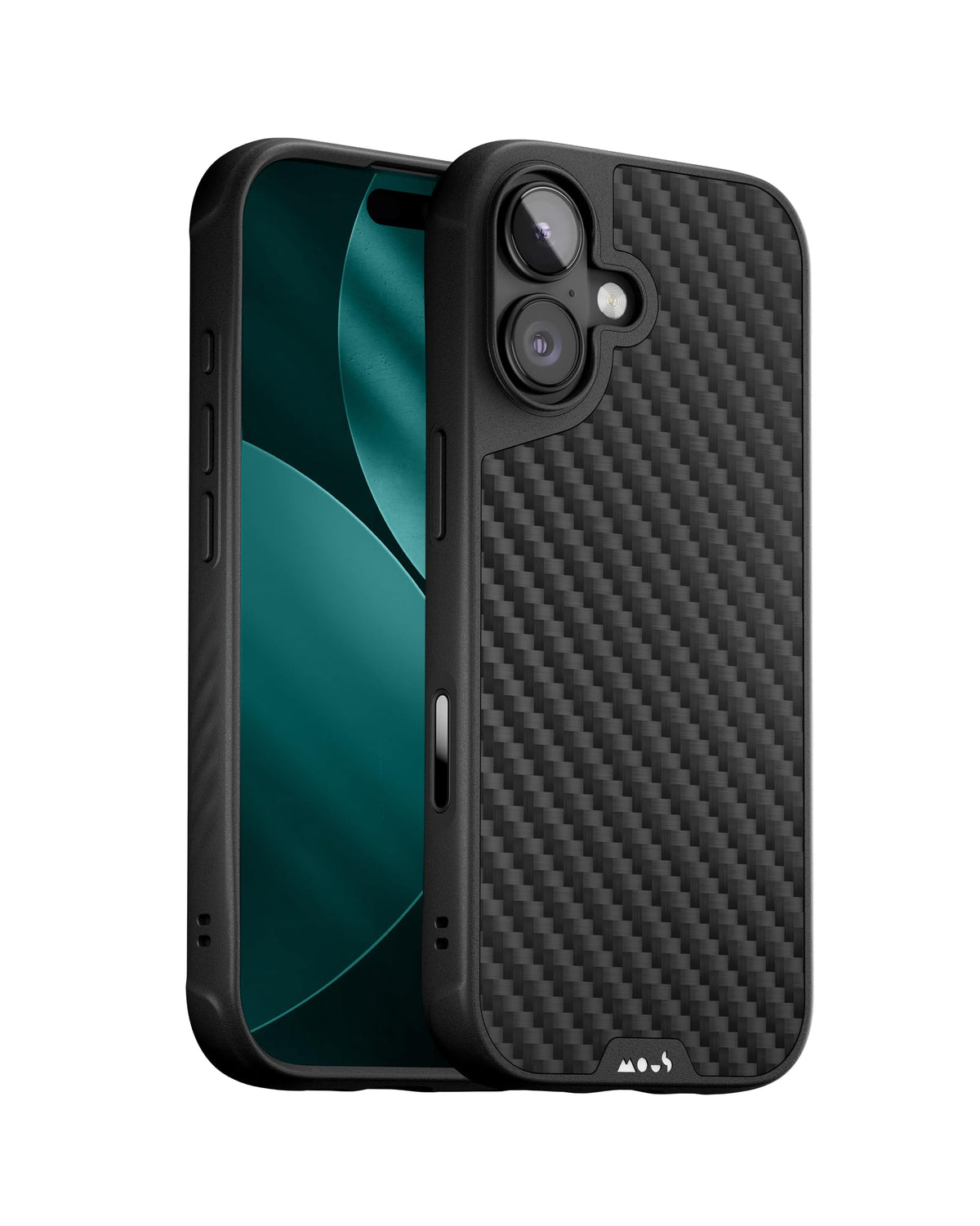 Mous for iPhone 17 6.3-inch Case, Compatible with MagSafe - Limitless - Protective iPhone 17 Carbon Fibre Cover - Shockproof, Full Camera Protection,