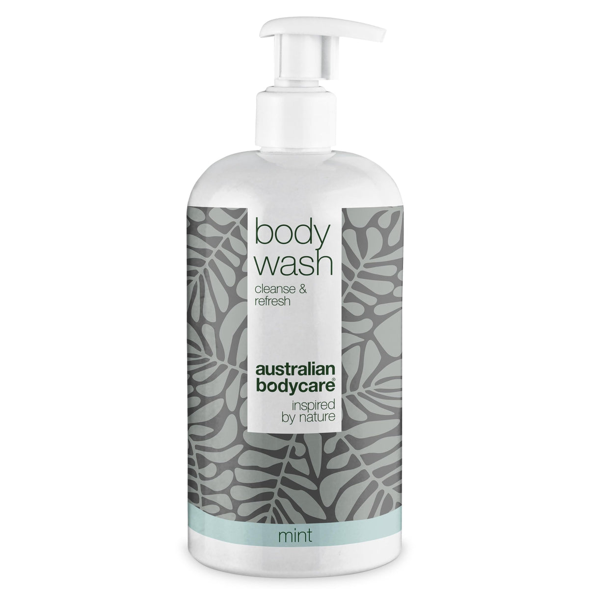 Shower Gel Mint with 4-Terpineol known from Tea Tree Oil - Body Wash helps Pimples, Athlete's Foot, Ringworm, Acne, Body Odor & Smelly Feet