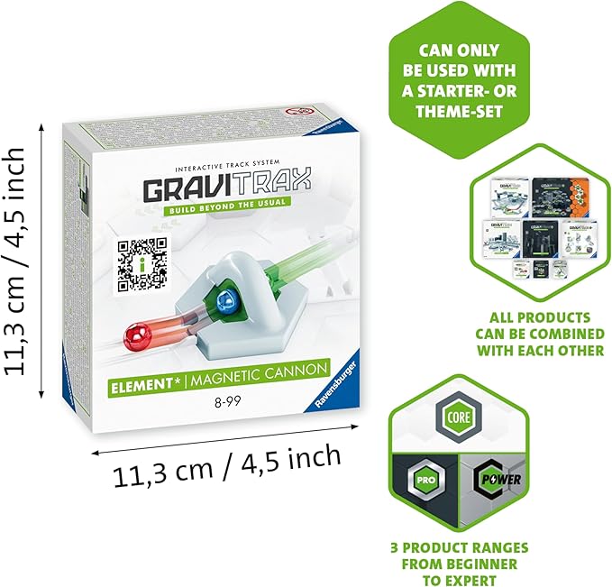 Ravensburger GraviTrax Extension Magnetic Cannon