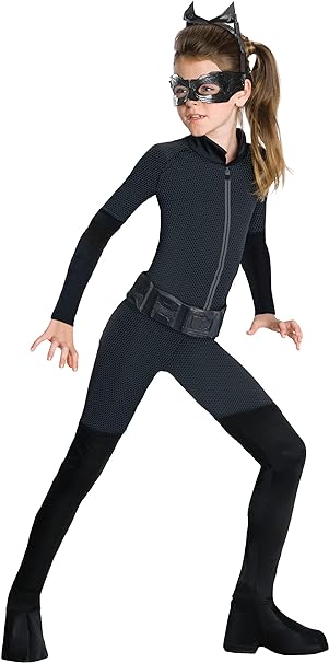 Rubie's Official DC Comics Catwoman Kids size 5-7 yrs, new but open scruffy packaging