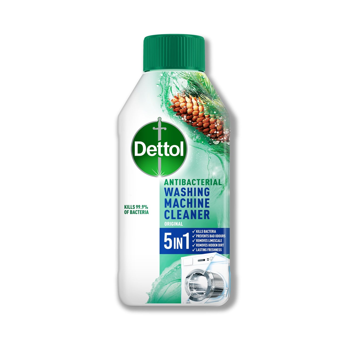 6 x Dettol Washing Machine Cleaner Spring  - 250ML