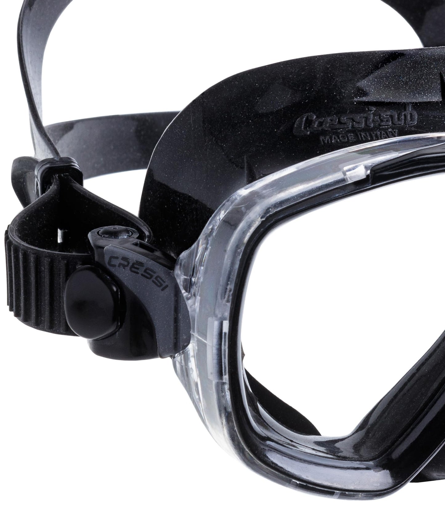 Cressi Estrella - Mask Estrella, Black/Black, One Size, Unisex Adult
