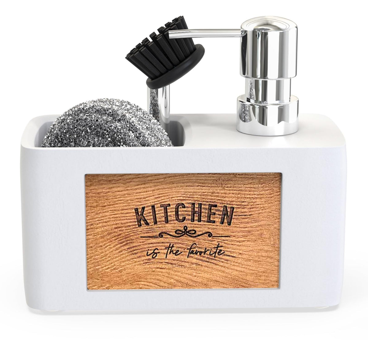 Soap Dispenser Kitchen - Dish Soap Dispenser for Kitchen - Kitchen Accessories - Kitchen Organiser - Kitchen Soap Dispenser - Pump Bottle Dispenser -