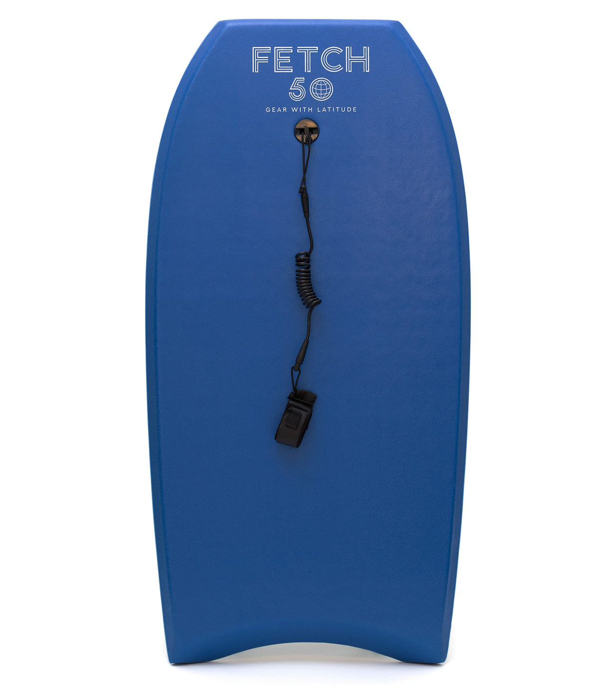 Fetch 50 40'' Performance Bodyboard with Stringer and Coiled Leash, Beginner to Intermediate