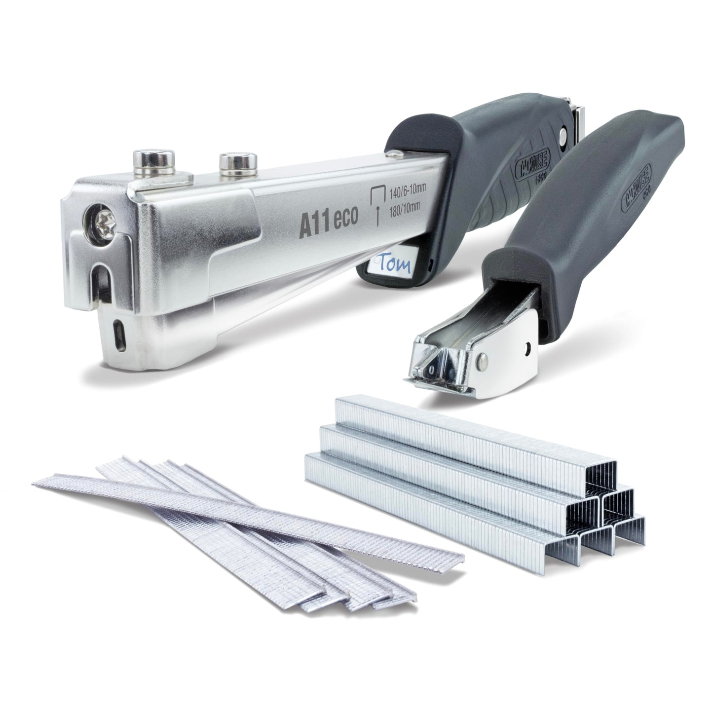 Tacwise 1793 ECO A11 Staple/Nail Hammer Tacker with 500 Type 140 Staples, 500 Type 18G Nails and ECO Staple Remover