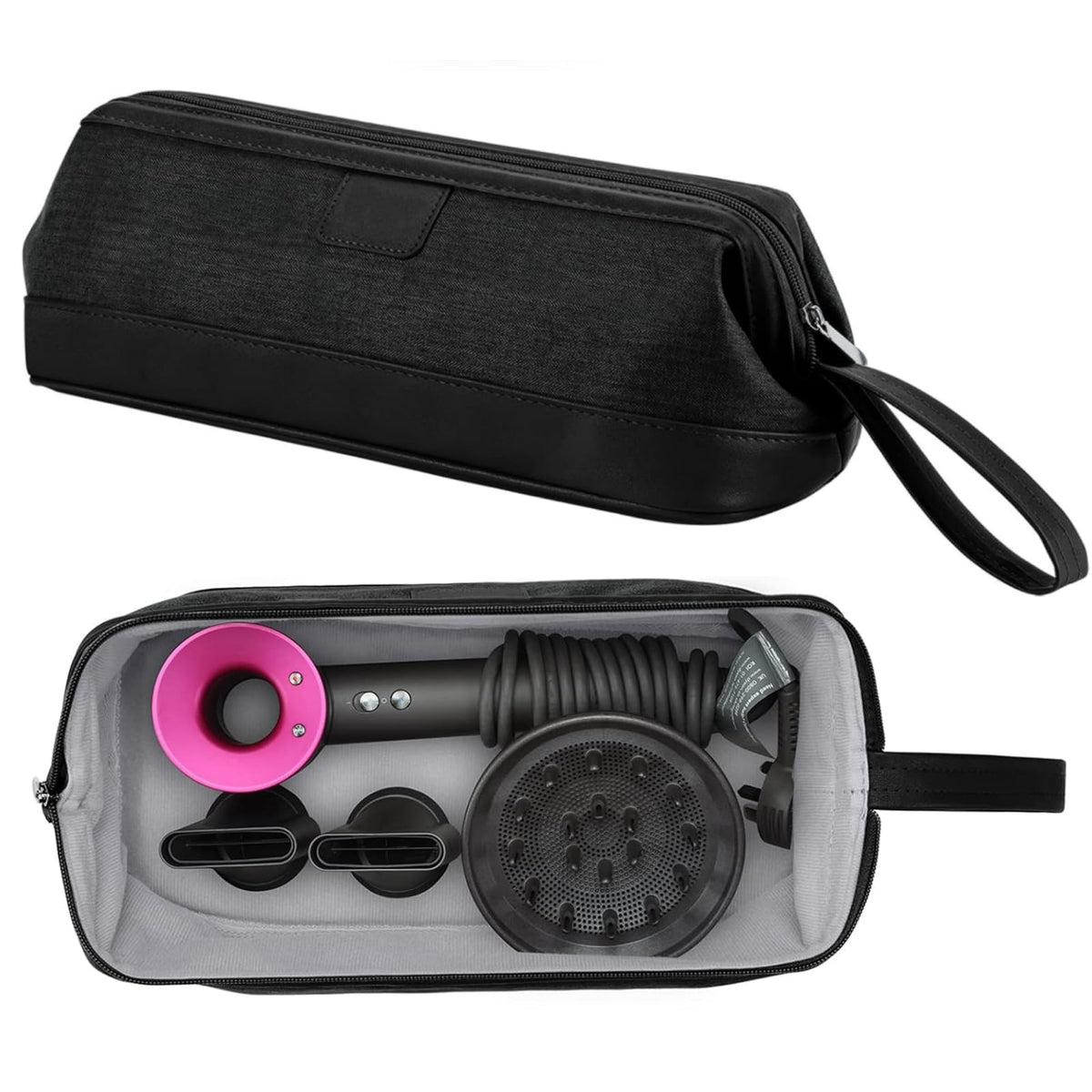 zCloud Travel Hair Dryer Bag for Shark Flexstyle/Dyson Airwrap,Carrying Case for Shark HD430 FlexStyle,Portable Travel Storage Bag Compatible with