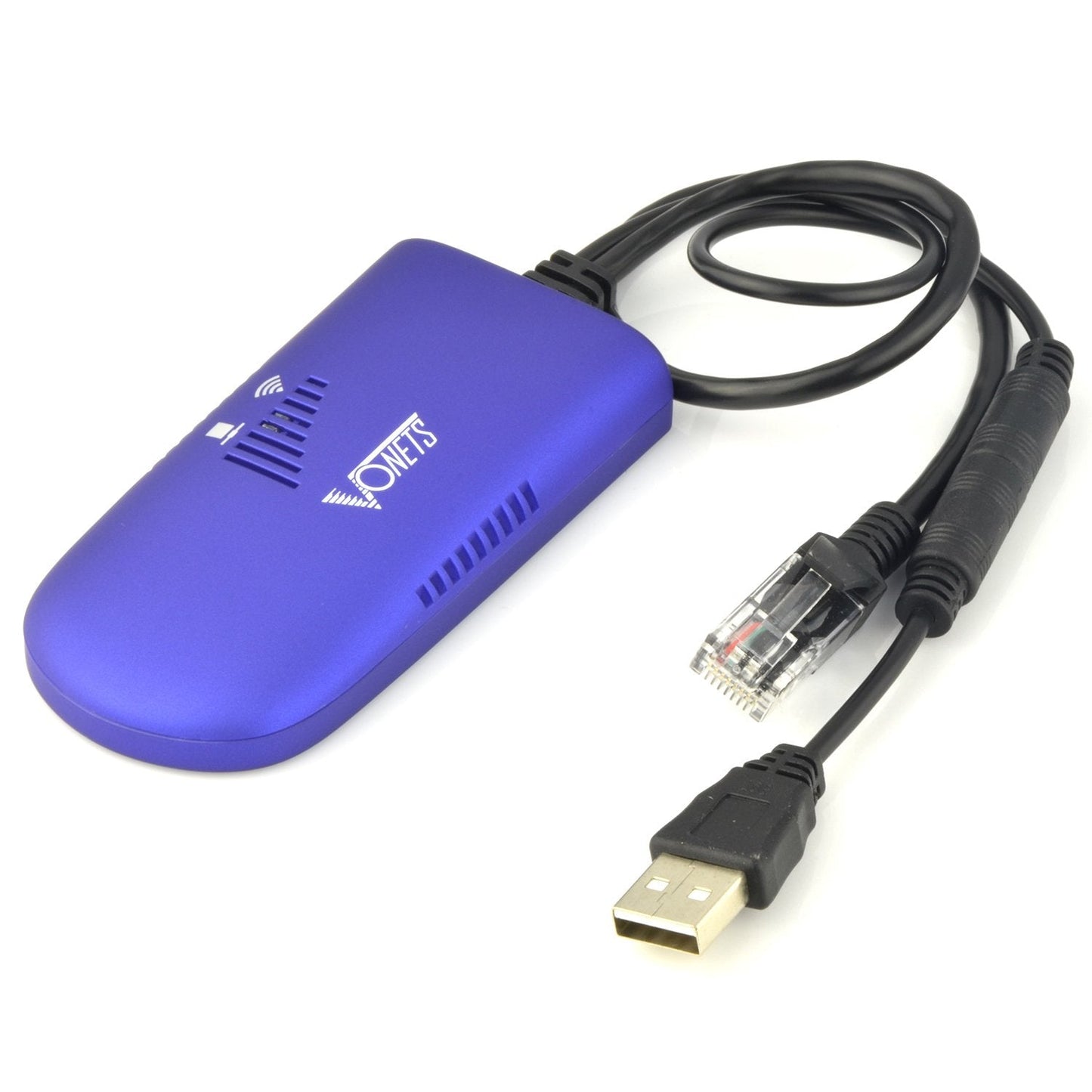 Vonets VAP11G-300 2.4GHz WiFi Bridge/WiFi to Ethernet Adapter with Repeater Function Internal Antennas 1 RJ45 Male Perfect for Security System