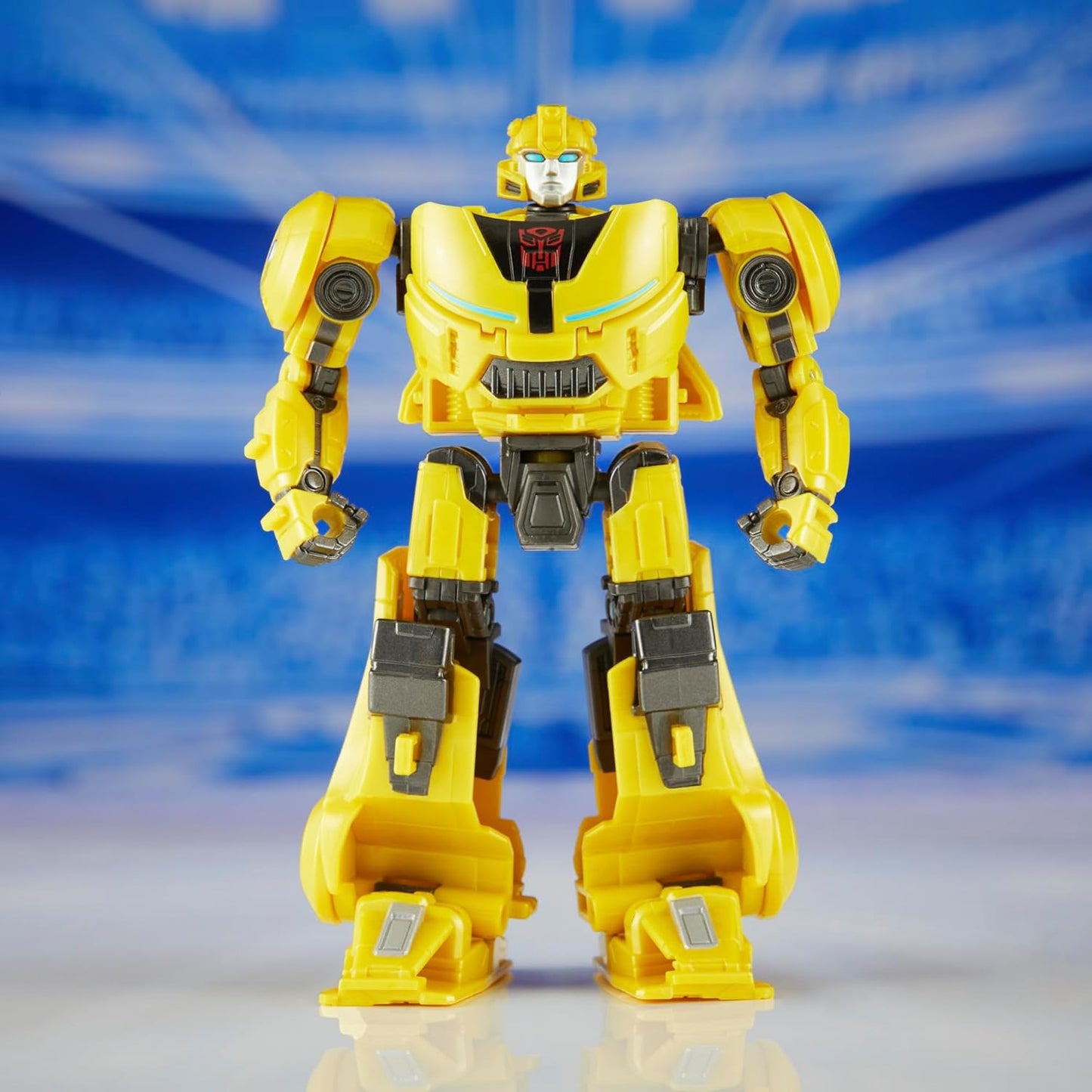 Transformers: One Prime Changer Bumblebee , Used very good but open scruffy box