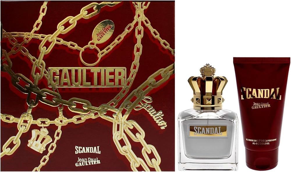 Jean Paul Gaultier Scandal Pour Homme Gift Set 100ml EDT + 75ml Shower Gel Men's Fragrance
