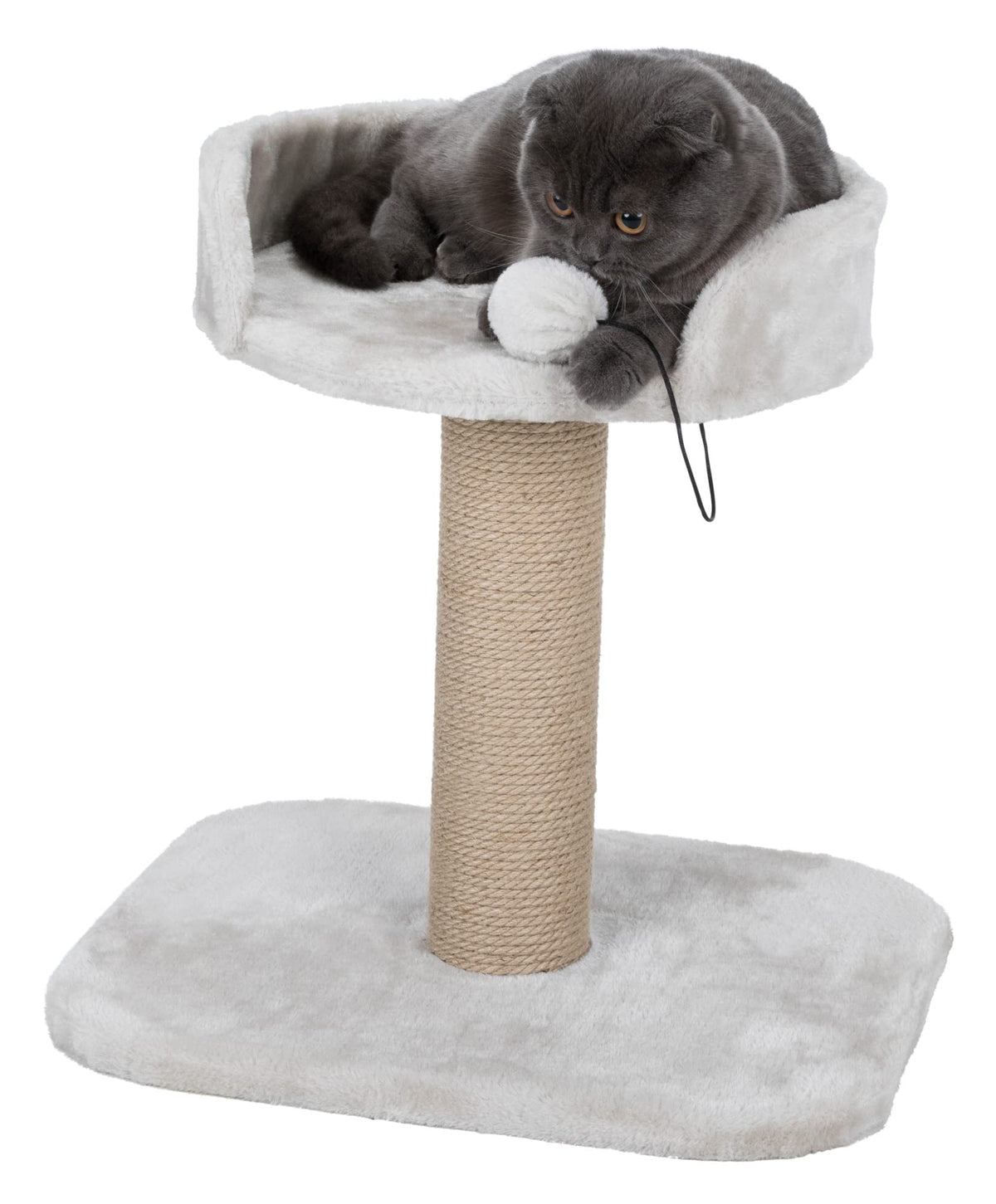 Trixie Scratching Post, light grey