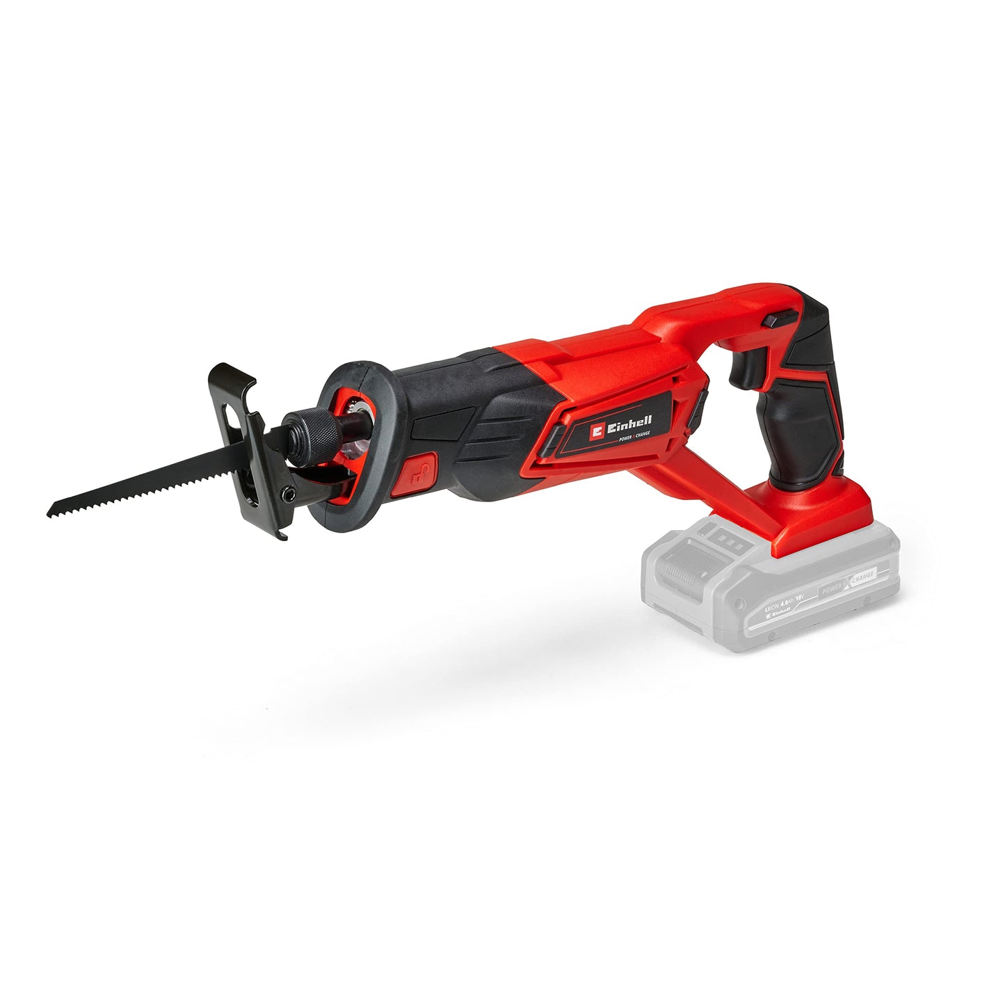 Einhell TE-AP 18 Li Power X-Change 18V Cordless Reciprocating Saw | Electric Saw to Cut Wood, Plastic and Metal | Solo Recip Power Saw - Battery and