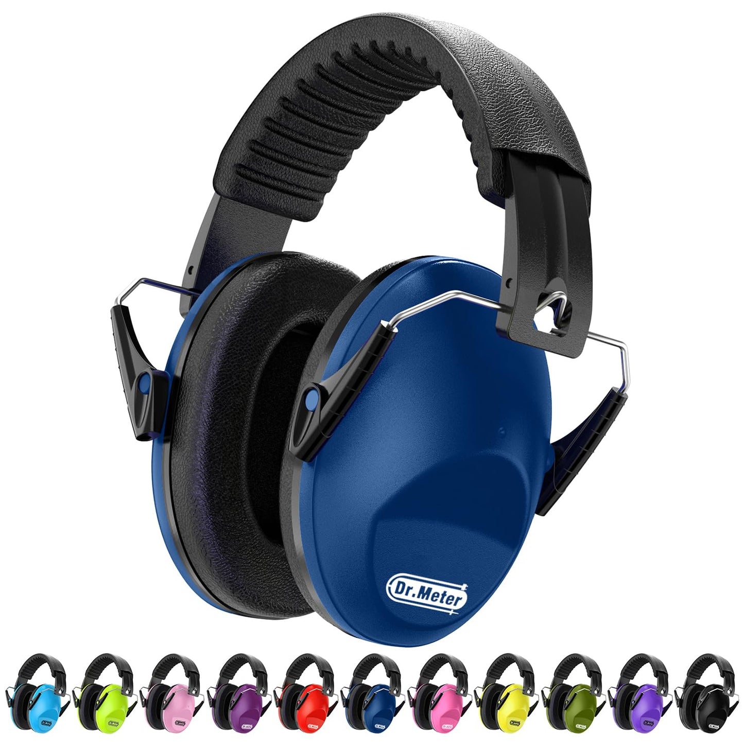 Dr.meter Ear Protection Child, Noise Protection Headphones & Earmuffs for Children SNR 27 dB with Autism Sleeping & Learning Drum Kit Autistic Concert