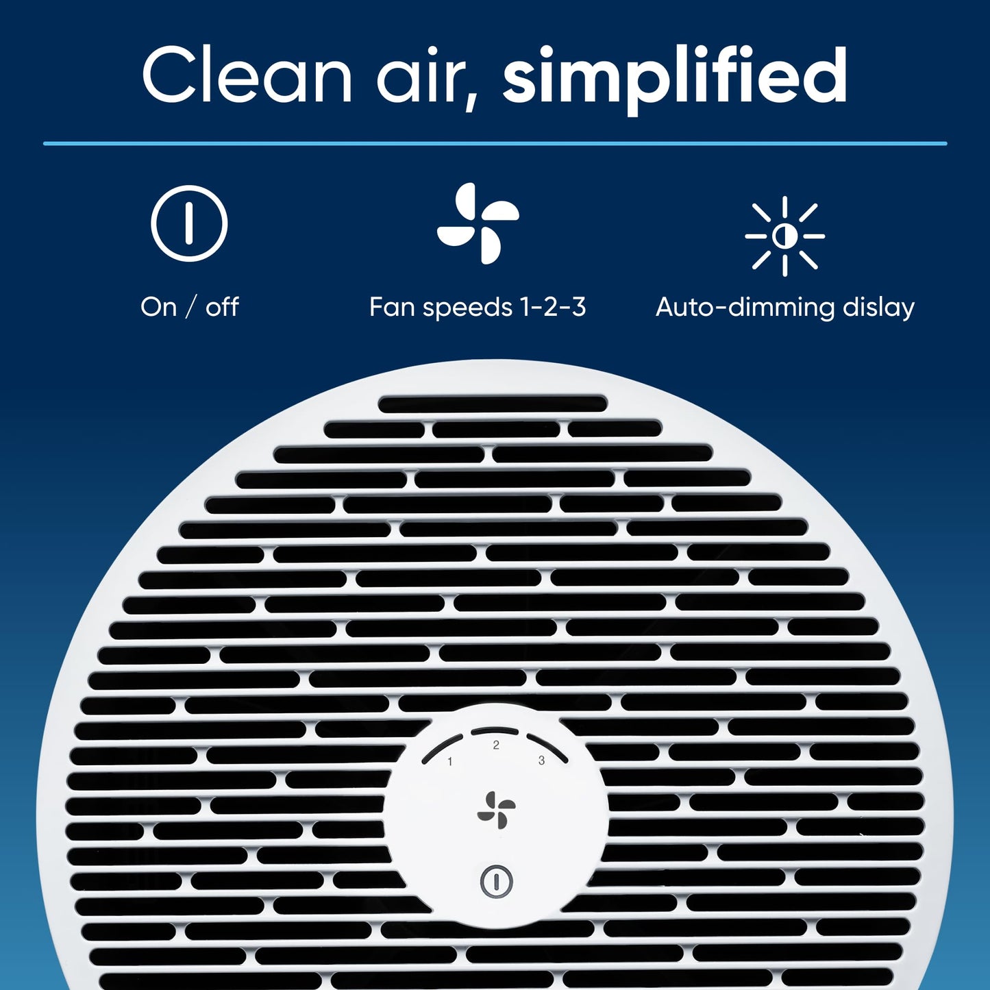 Blueair Blue Pure Mini Max Air Purifier with HEPASilent Filter For Rooms Up To 20m2 Removes 99.97% Particles, Pollen, Dust, Mould, Bacteria, Viruses ,